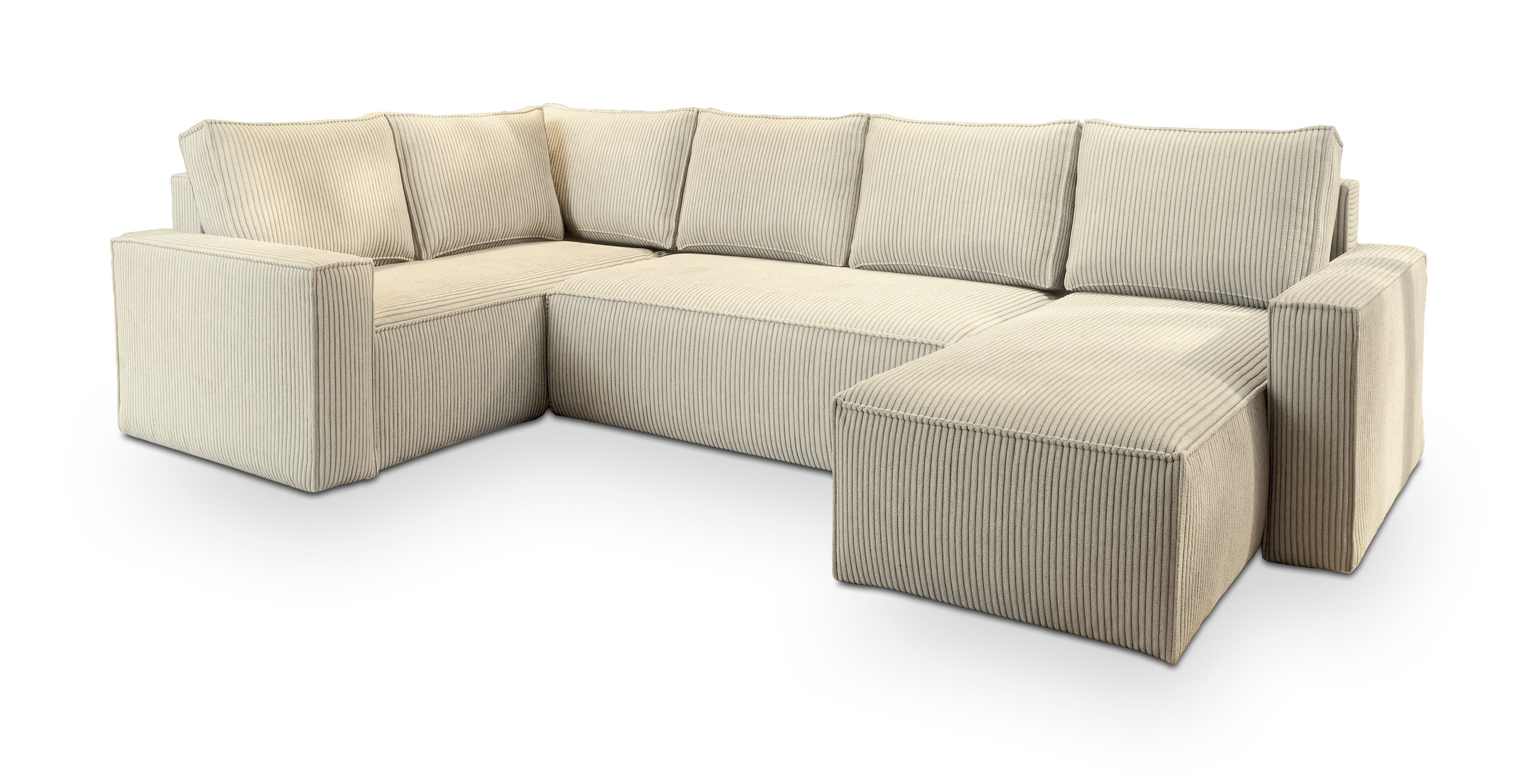 Masseno Ecksofa NORENA mit Schlaffunktion U-Form, günstig online kaufen