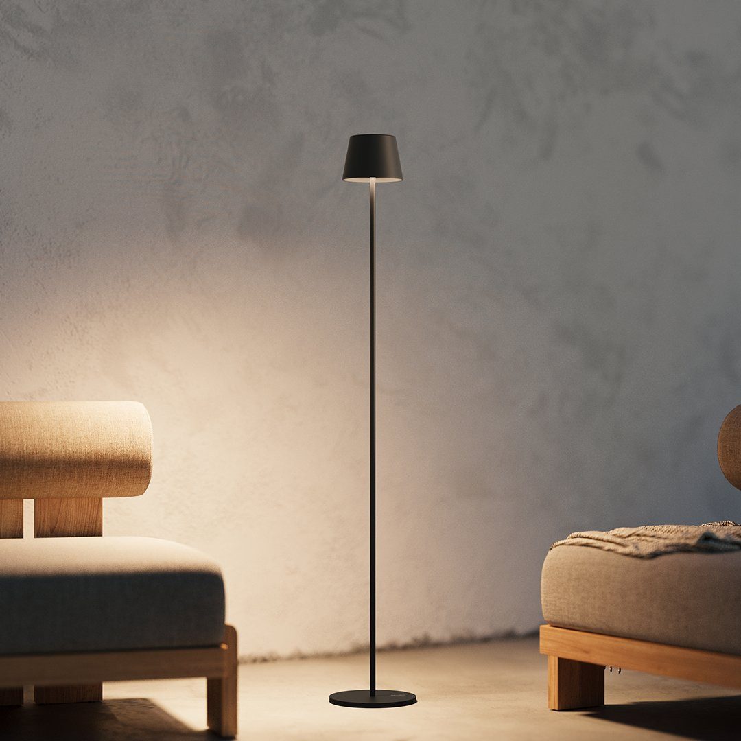 LED Stehlampe YAVA Anthrazit