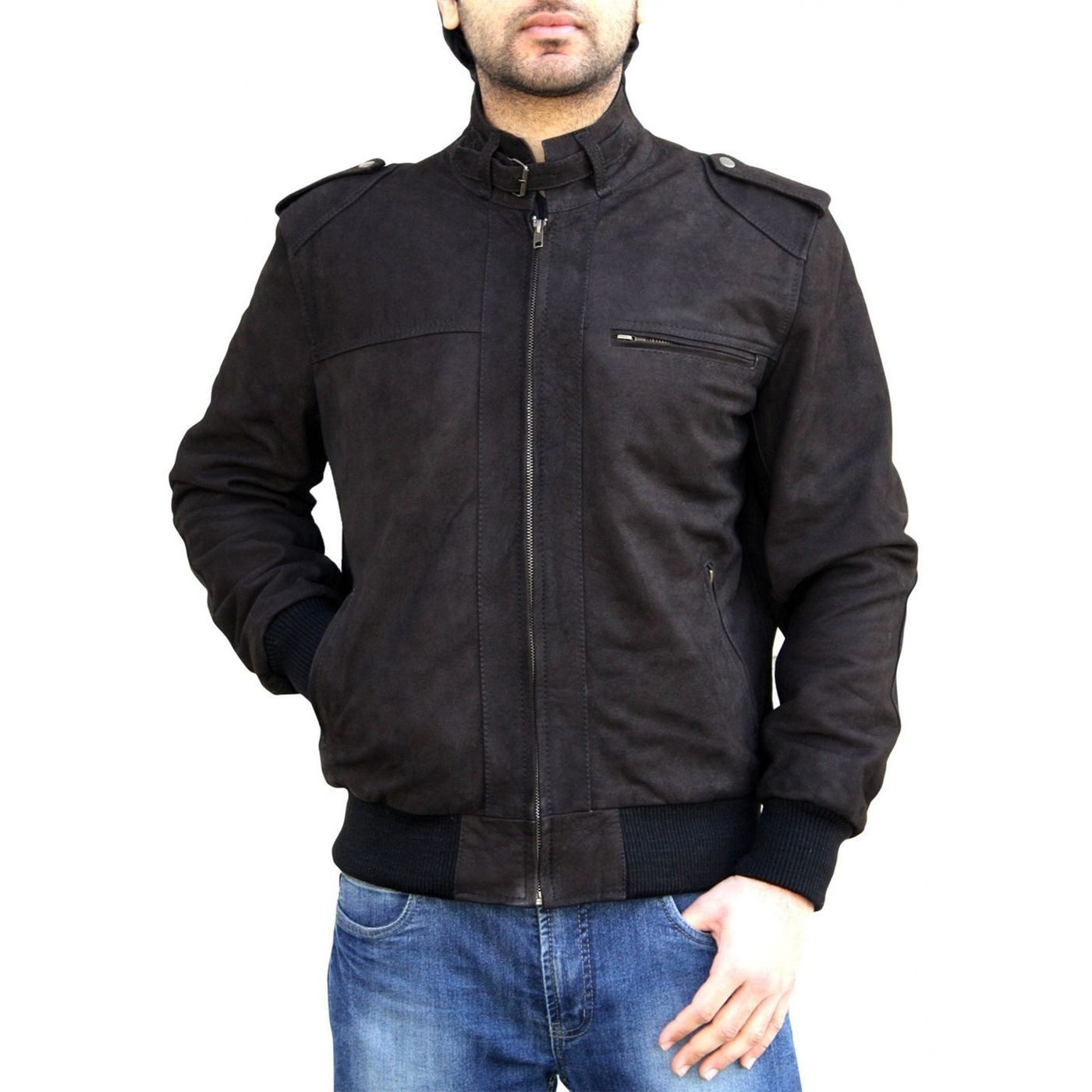 German Wear Lederjacke Trend 524J braun günstig online kaufen