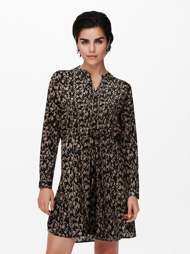 Druckkleid ONLCORY L/S V-NECK TUNIC