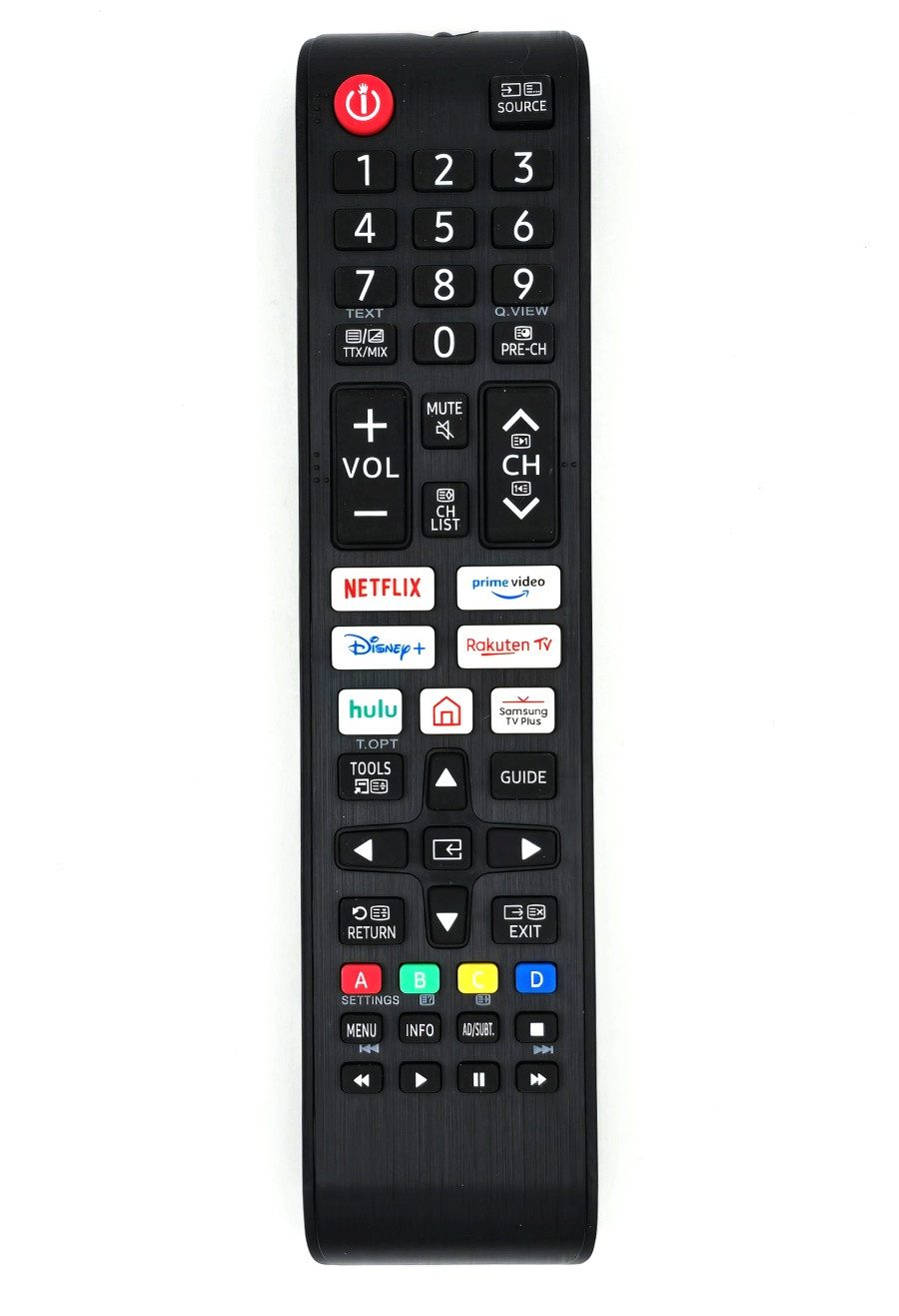 Alltro Universal TV Fernbedienung für alle Samsung TV Fernsehers Fernbedienung (Smart LCD LED QLED UHD 4K 8K 3D TV)