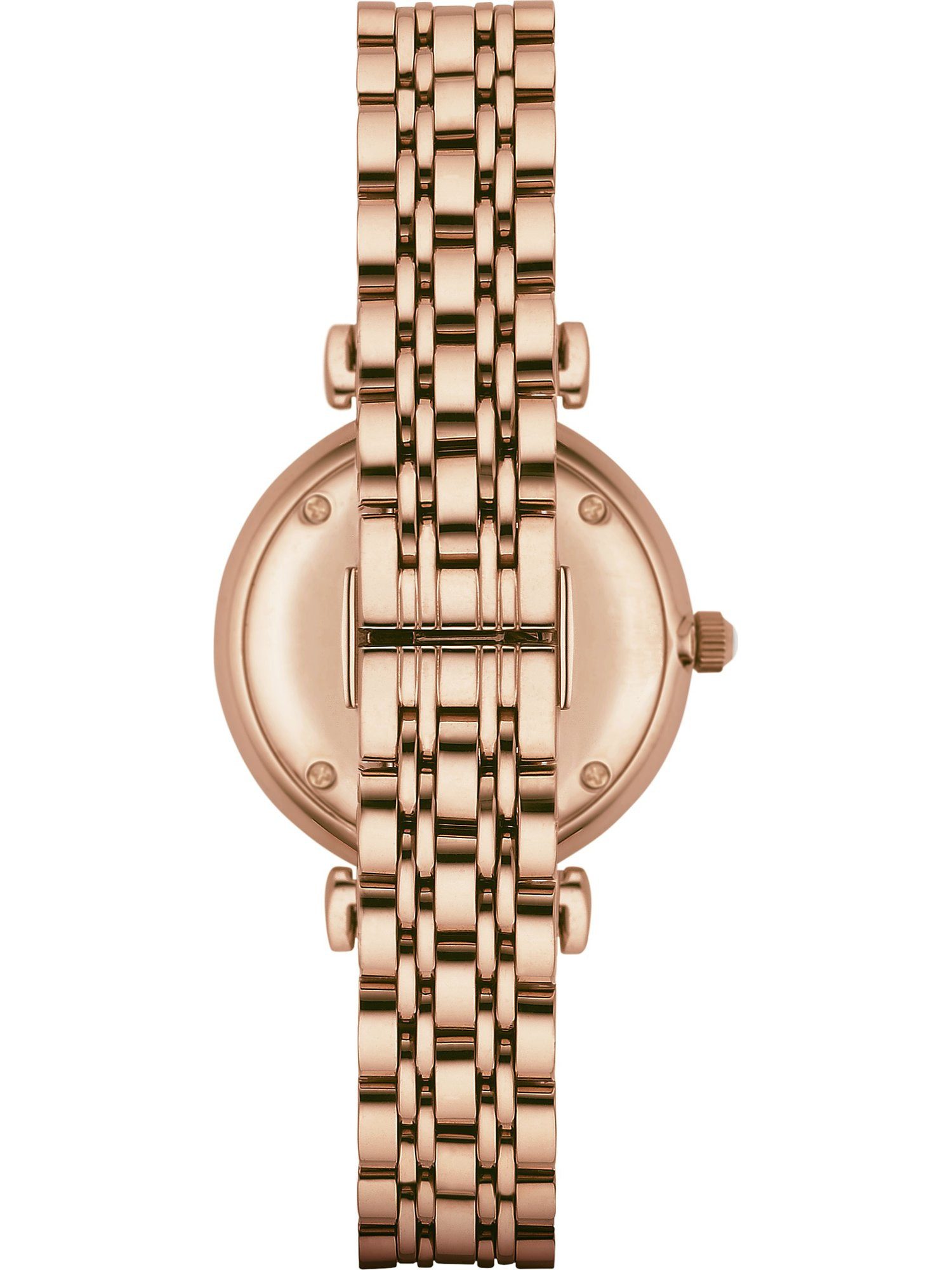 Emporio Armani Quarzuhr Emporio Armani Damen-Uhren Analog Quarz