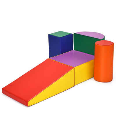 COSTWAY Spielbausteine 5TLG. Schaumstoffbausteine, für Baby & Kinder