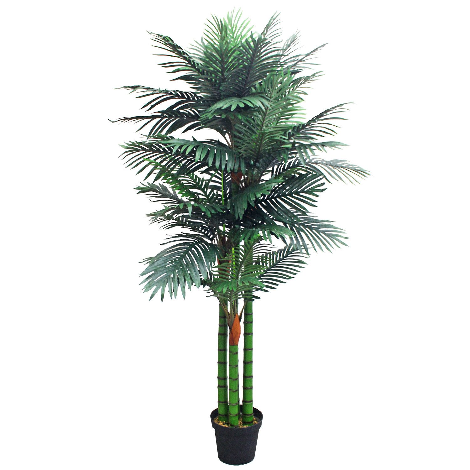 Kunstpalme Palme Palmenbaum Arekapalme Kunstpflanze Künstliche Pflanze 190 cm Arekapalme, Decovego, Höhe 190 cm. € 104,99