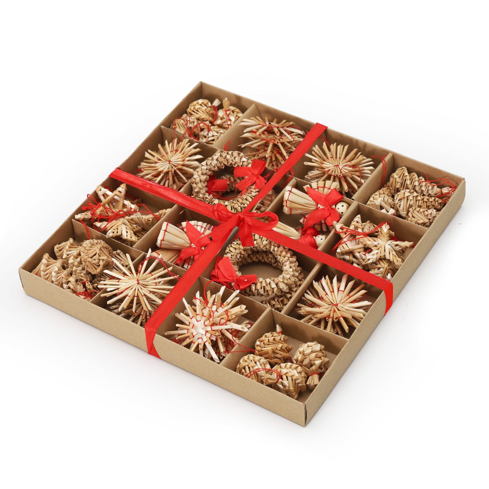 Salcar Dekohänger 56er Christbaumschmuck Strohsterne und Strohengel Christb günstig online kaufen