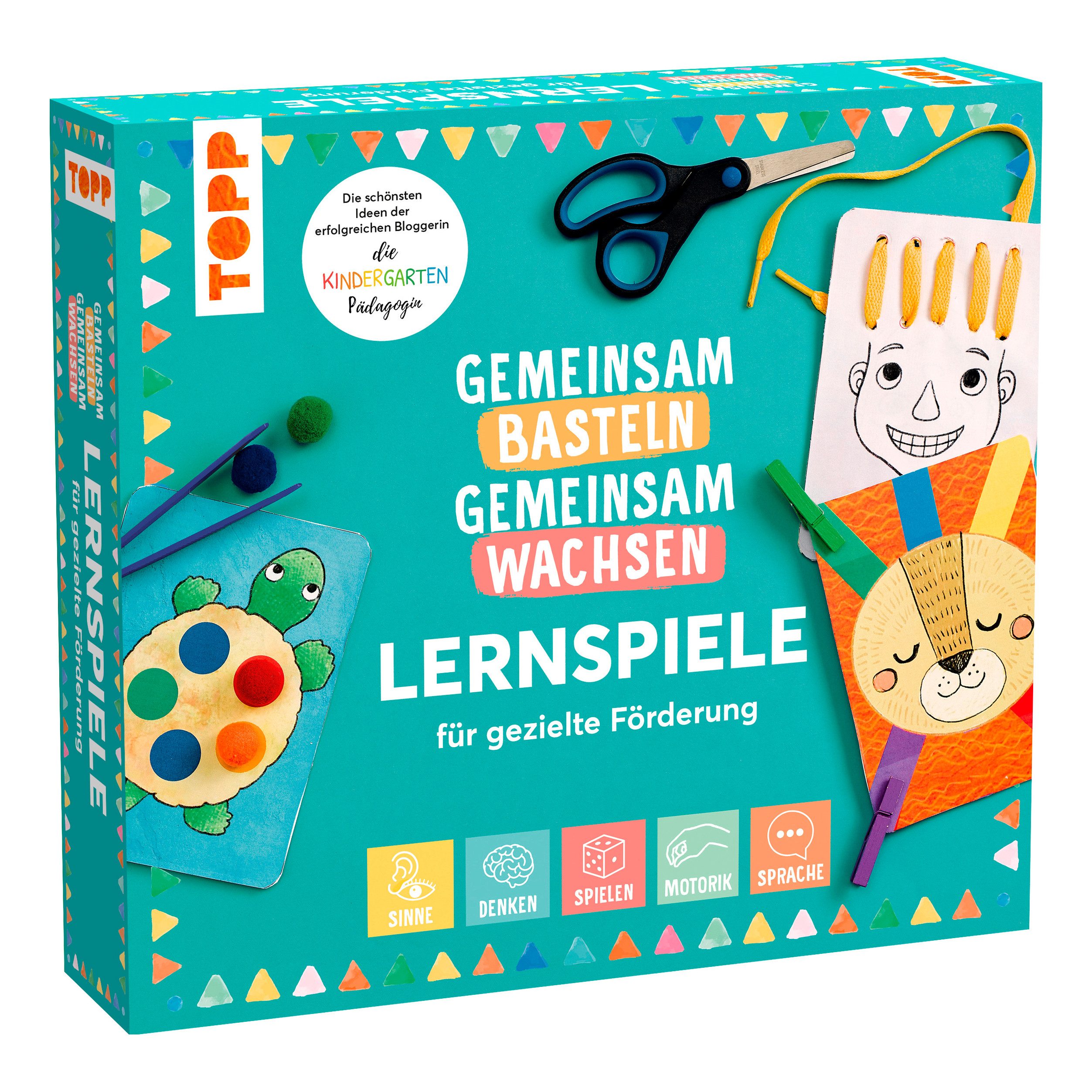Topp Kreativset Gemeinsam basteln, gemeinsam wachsen - Lernspiel-B, (58-tlg günstig online kaufen