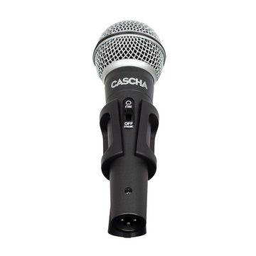 Cascha Mikrofon Dynamisches Mikrofon, für Gesang und Sprache