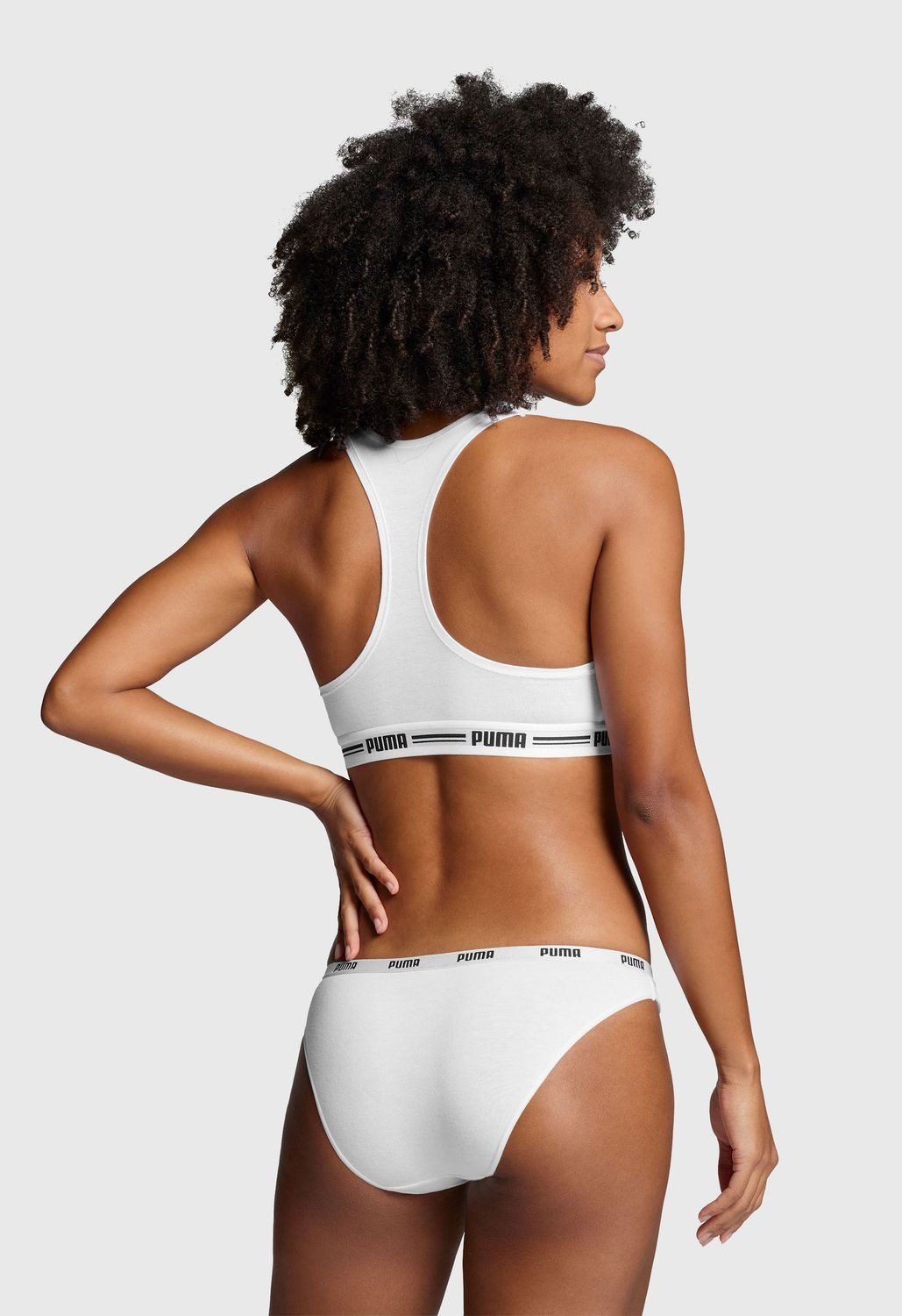 PUMA BODYWEAR Bikinislip Bikini-Slip (2-St) Low Rise, Modal