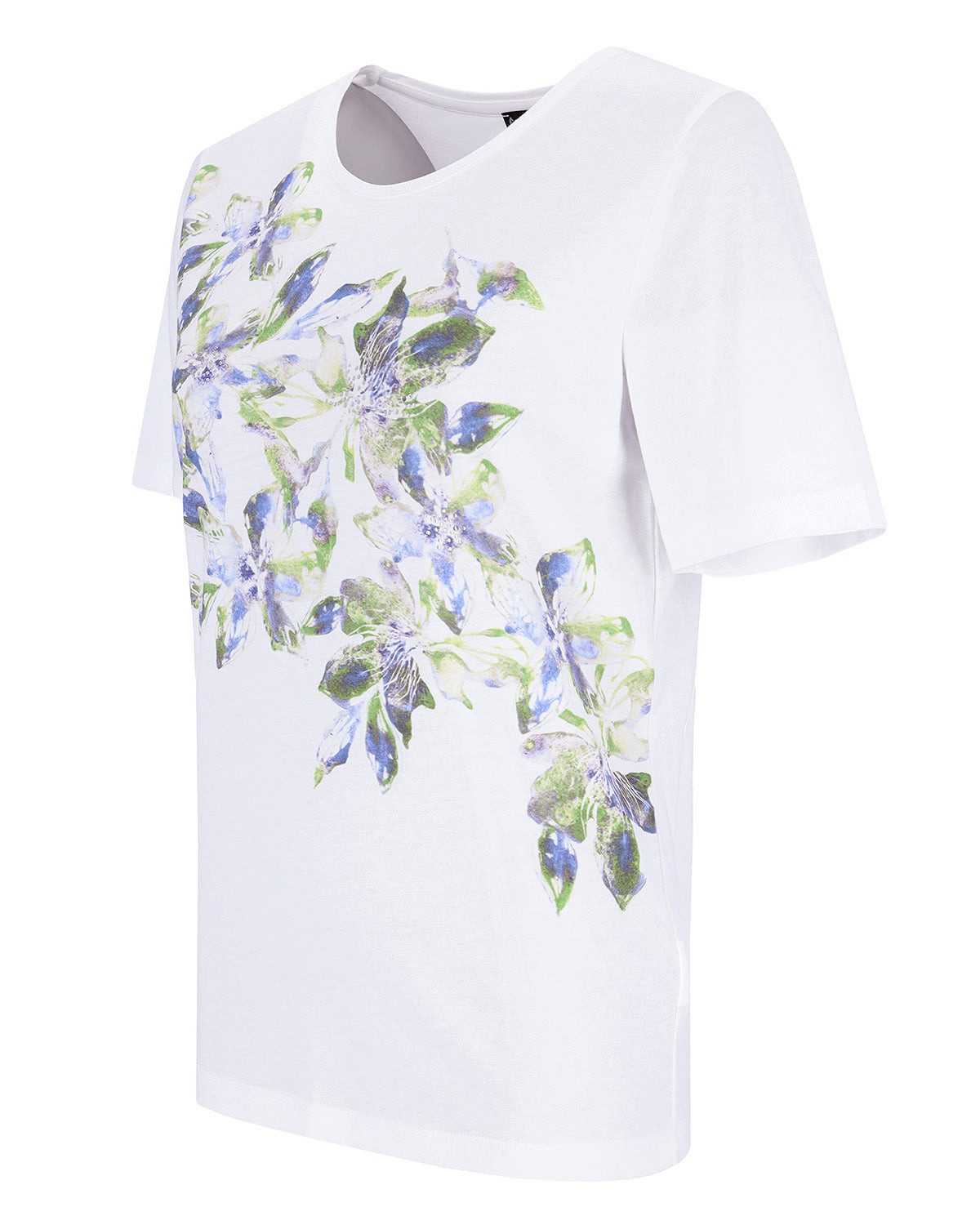 Hajo Blusenshirt Shirt 1/2 Arm mit platziertem Motivprint