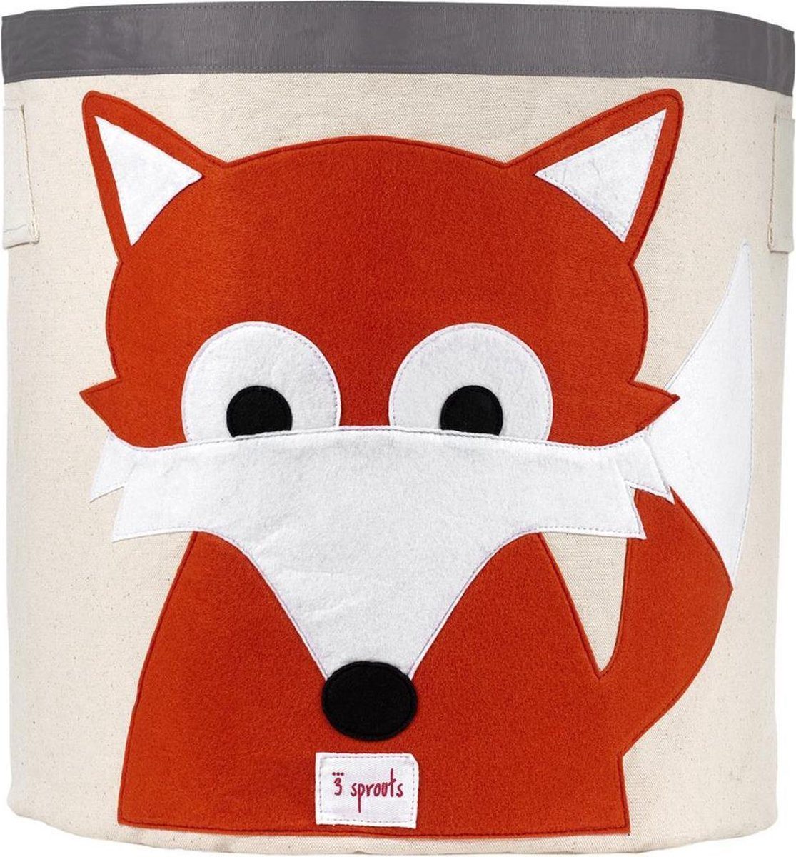 3 Sprouts Aufbewahrungskorb Aufbewahrungskorb Orange Fox
