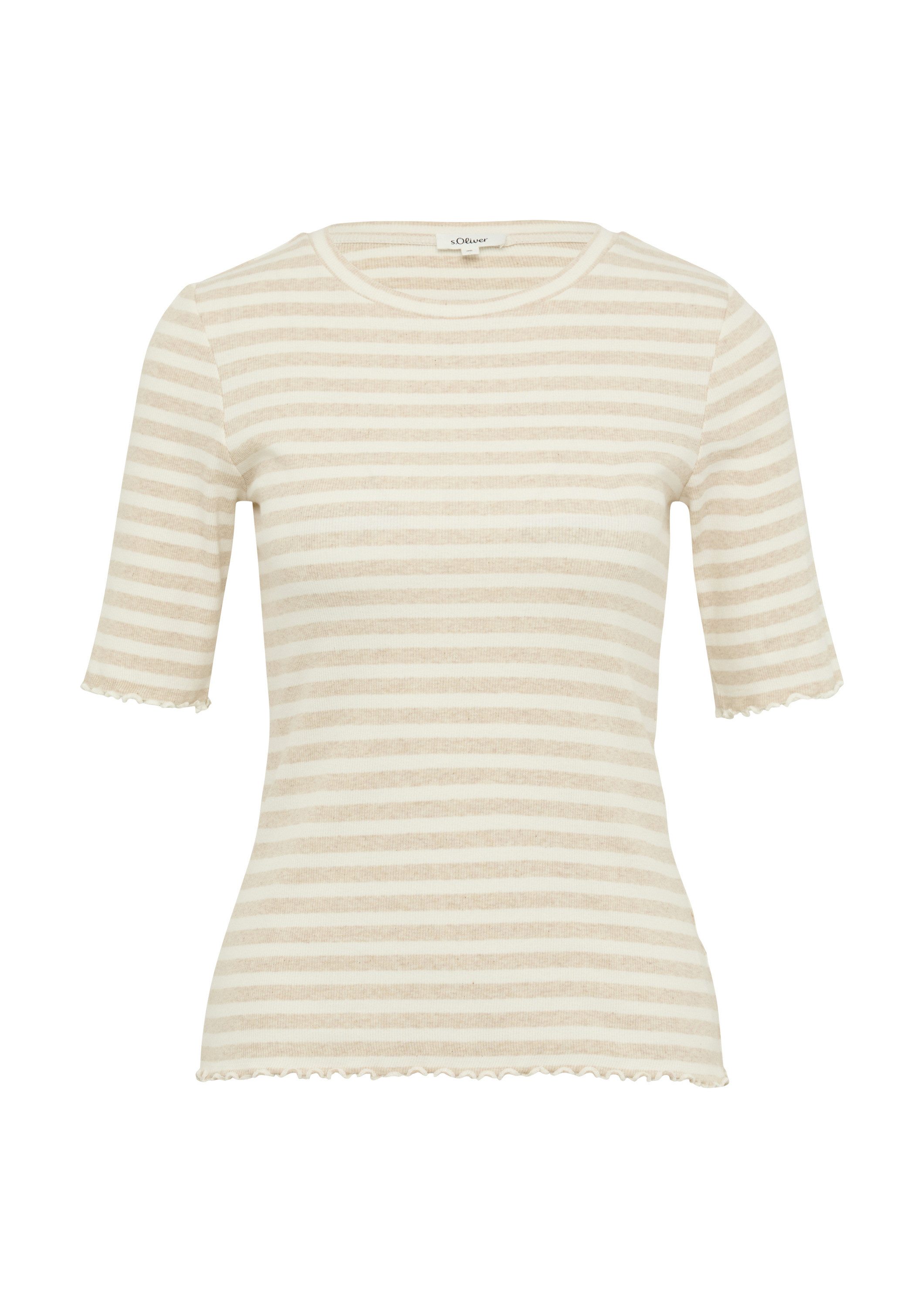 s.Oliver Kurzarmshirt T-Shirt (1-tlg) günstig online kaufen