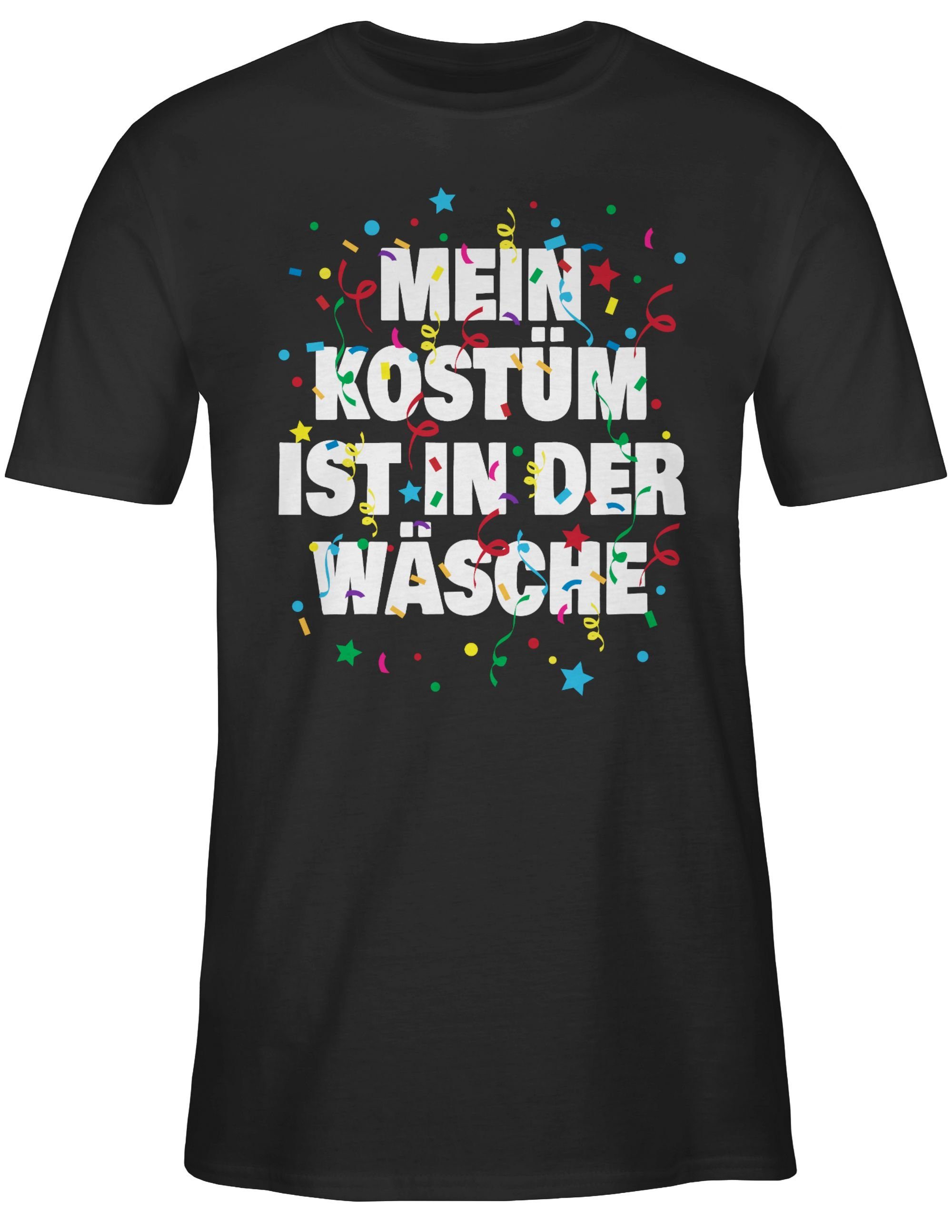 T-Shirt Mein Kostüm ist in der Wäsche Konfetti I Fastnacht I Fasnacht I Fasnet