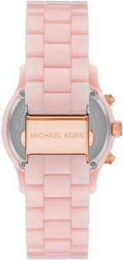 MICHAEL KORS Chronograph RUNWAY, MK7424, Quarzuhr, Armbanduhr, Damenuhr, Stoppfunktion, 12/24-Std.-Anzeige