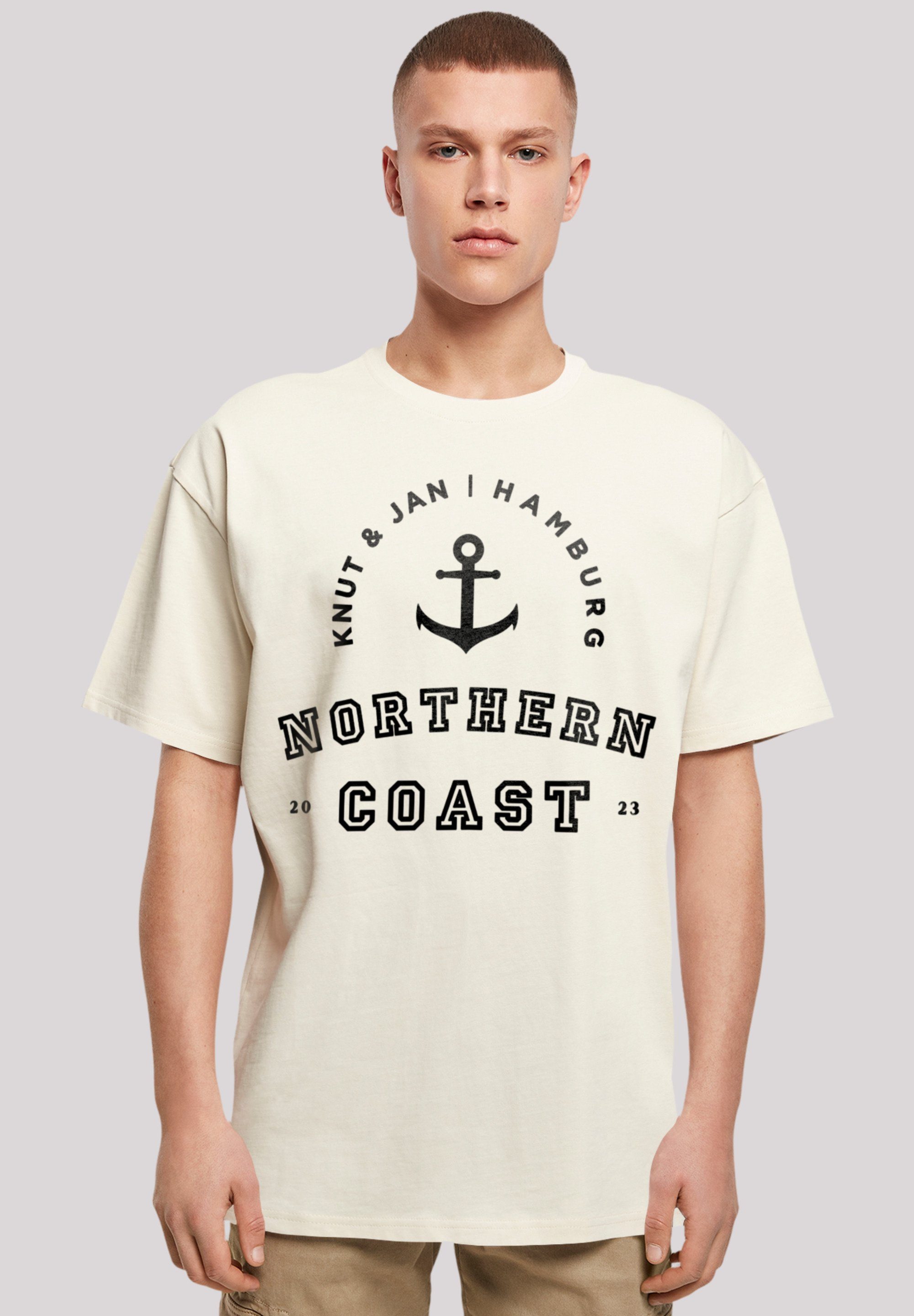 F4NT4STIC T-Shirt Northern Coast Nordsee Knut günstig online kaufen