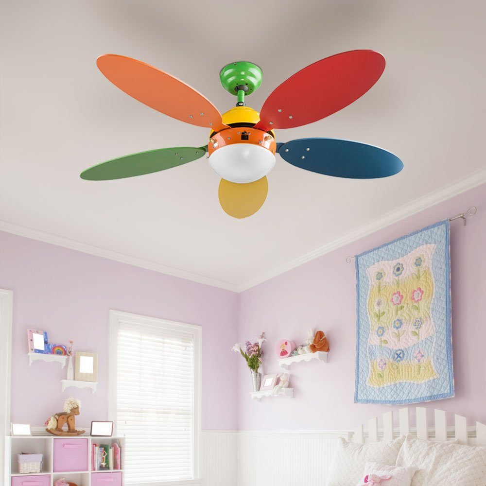RGB Kühler Fernbedienung Deckenventilator, Ventilator Decken LED Lampe etc-shop 3 dimmbar