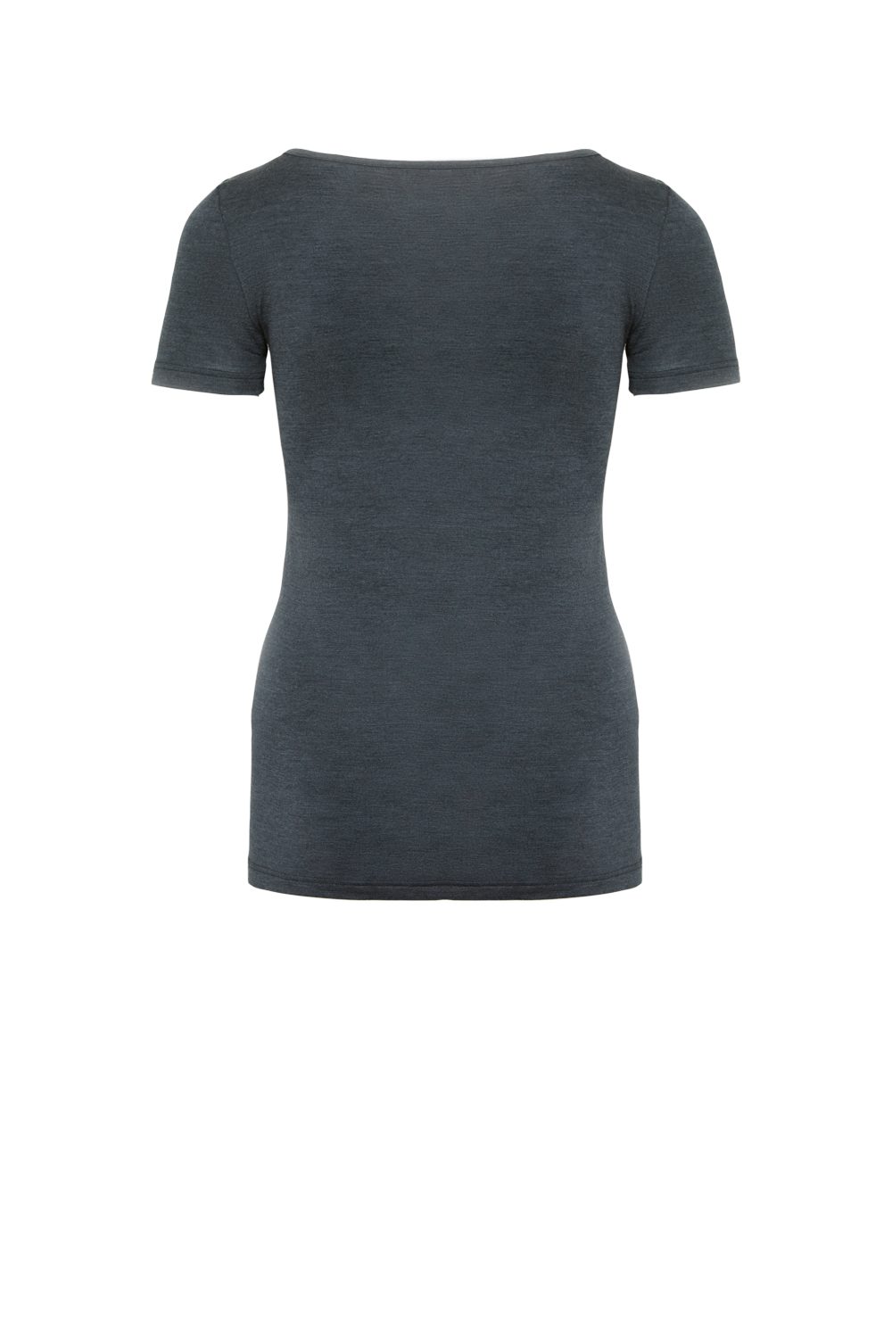 comazo Kurzarmshirt aus Merinowolle und Seide – Bild 4 von 5