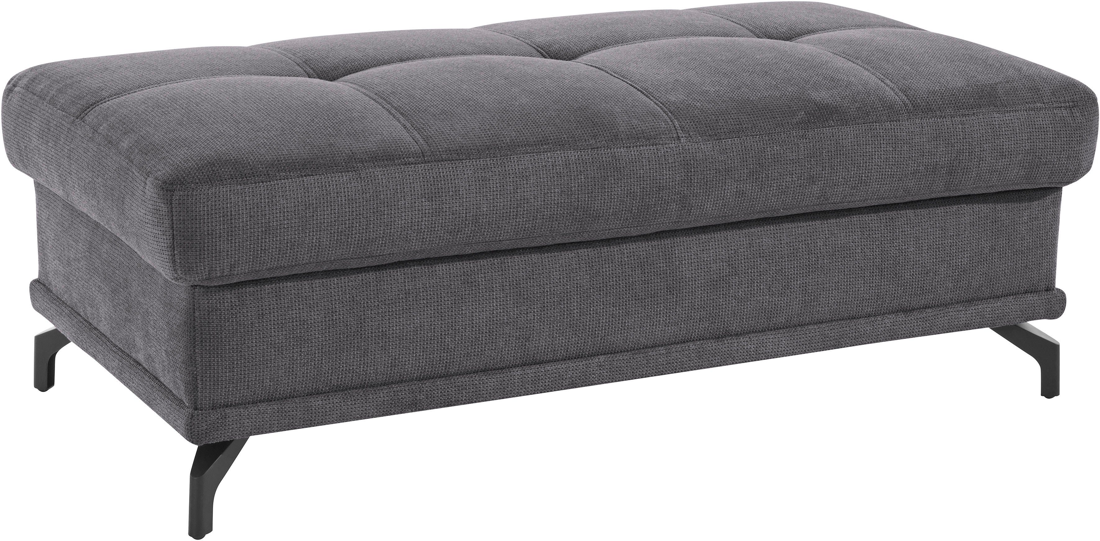 OTTO home Polsterhocker Costello, B: 133 cm, individuell zu kombinieren, Federkern