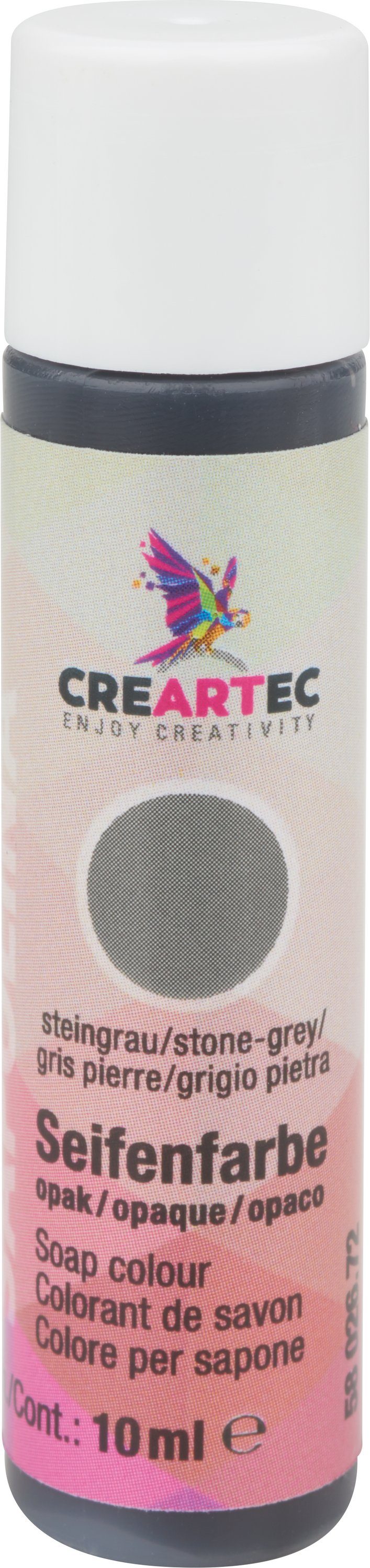 CREARTEC Badefarben, 10 ml Steingrau