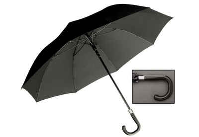 EuroSCHIRM® Stockregenschirm »Automatik W330, schwarz«, mit extra großem Dach