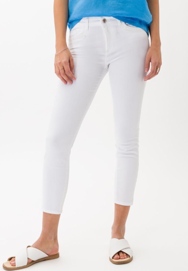 ANA Brax weiß 5-Pocket-Jeans S Style