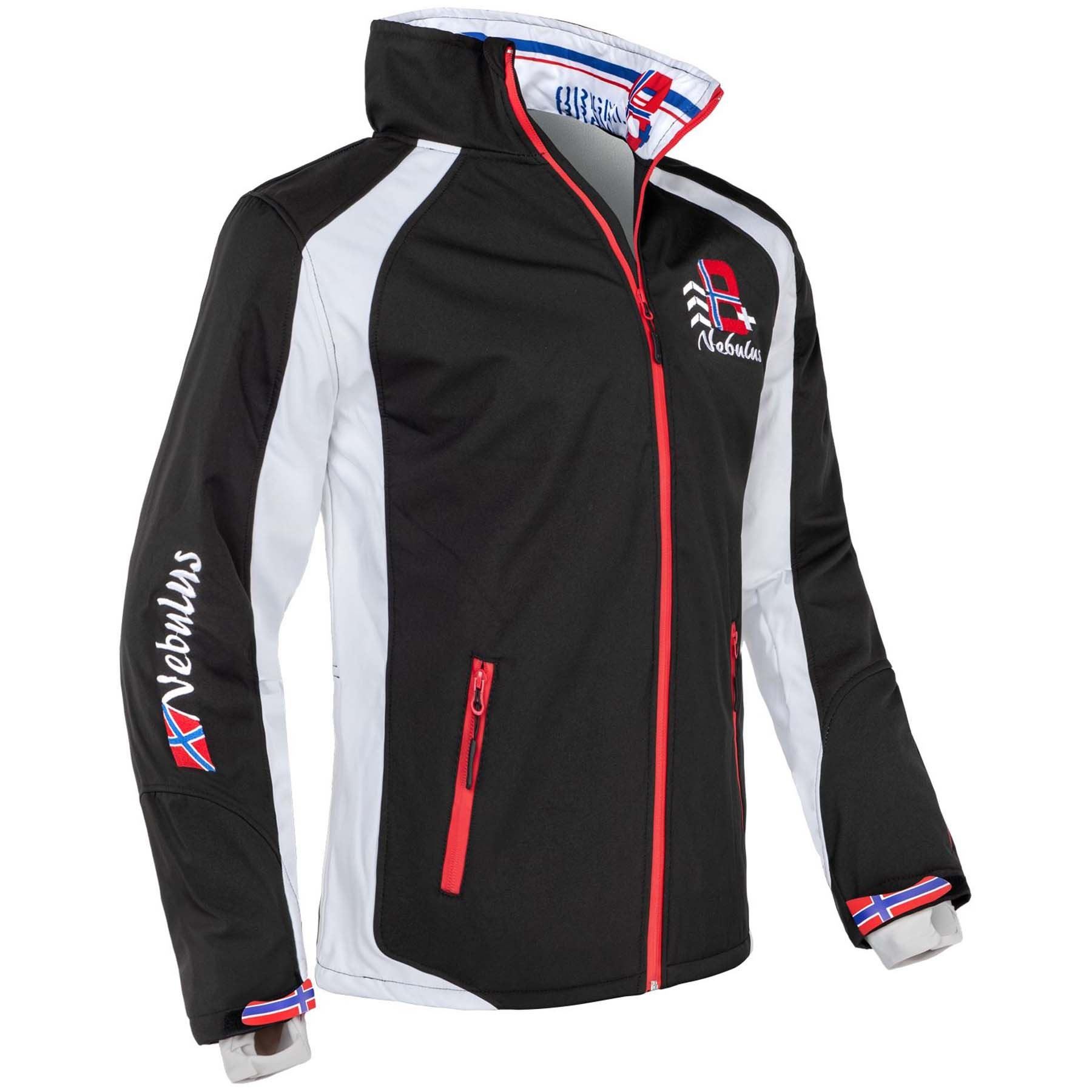 Nebulus Skijacke VIGGO, P2347 - Herren, schwarz-weiss, M