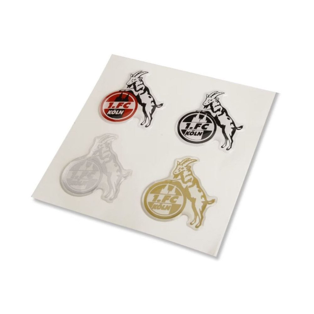 VertriebsArena GmbH Aufkleber 1. FC Köln Aufkleber 4er Karte