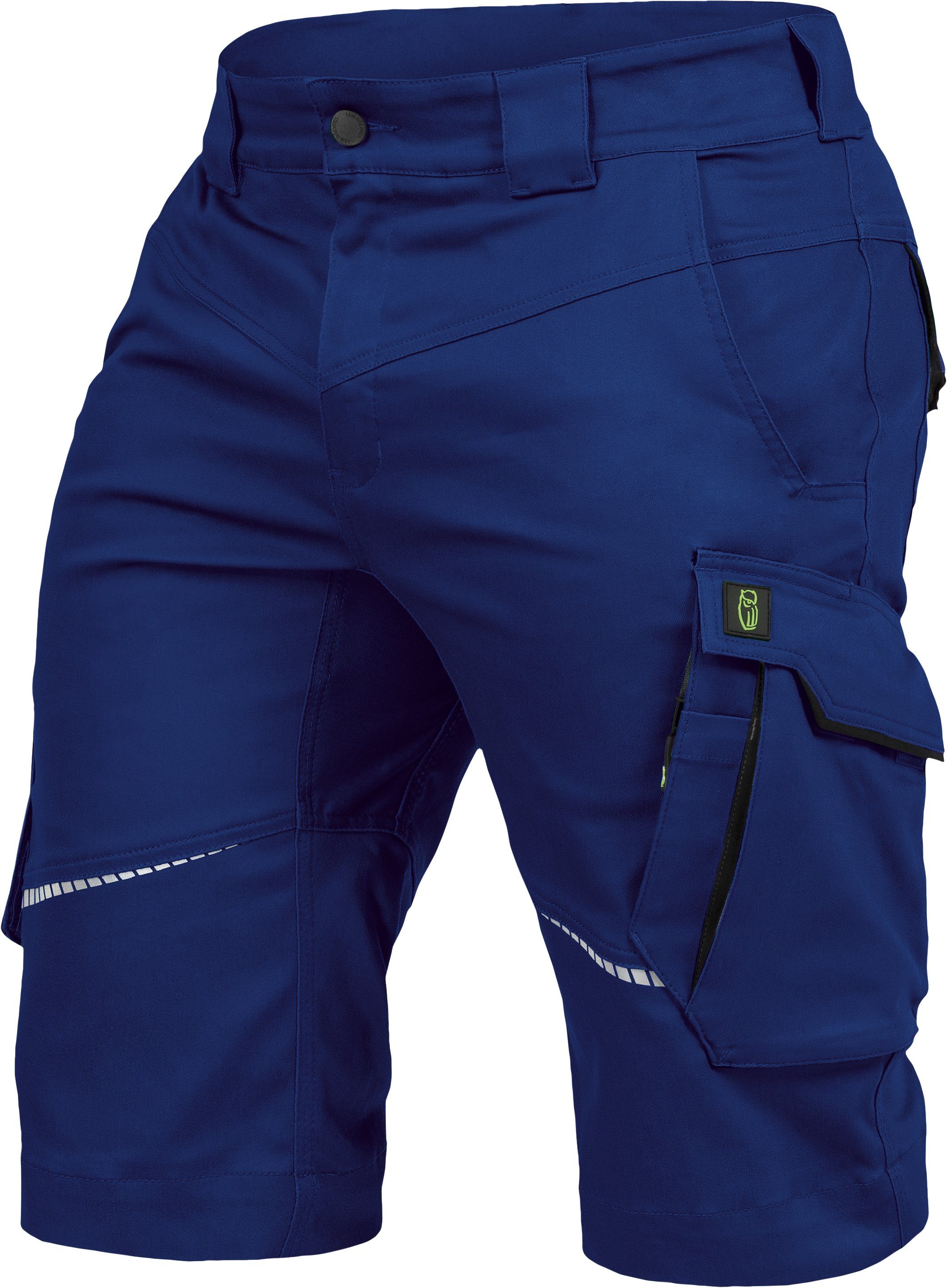 Leibwächter Arbeitsshorts Herren Flex-line Arbeitsshorts kornblau/schwarz