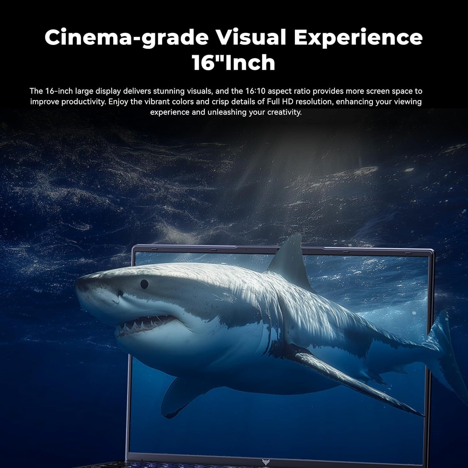 ACEMAGIC Laptop LX16Pro, 16 Zoll, AMD Ryzen™ 3 4300U, 16GB RAM, 512GB SSD Notebook (AMD AMD Ryzen™ 3 4300U, AMD Radeon™ Graphics, 16 GB, 512 GB SSD, 180° Drehung, Mit Zifernblock, Deutsche Tastaturaufkleber)