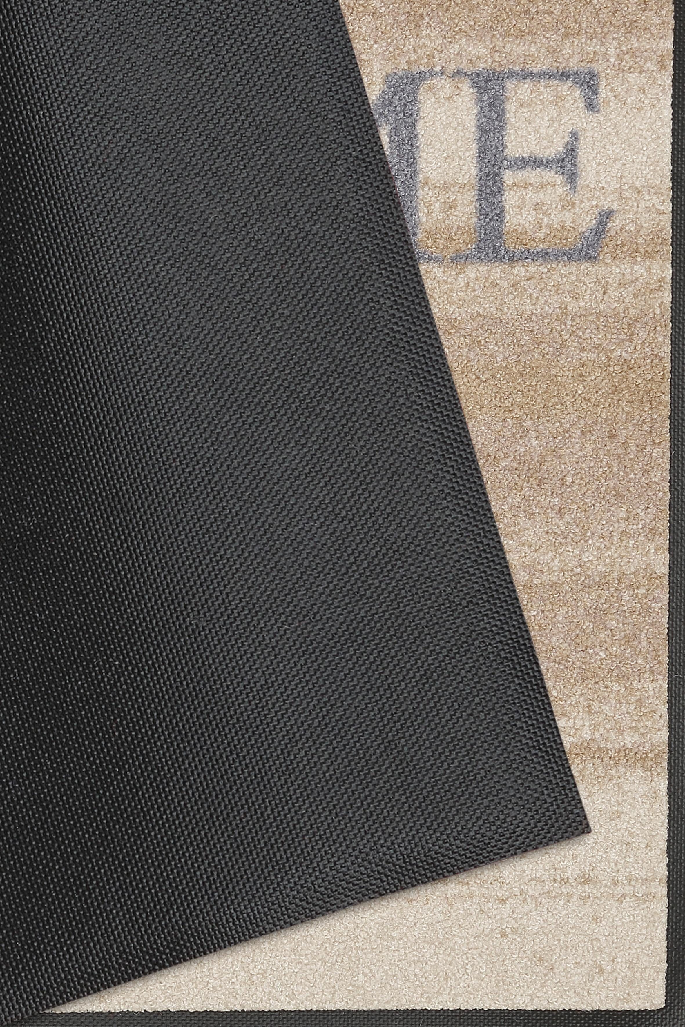 wash+dry by Kleen-Tex Fußmatte Welcome Home, rechteckig, Höhe: 7 mm, Schmutzfangmatte, mit Spruch, In- und Outdoor geeignet, waschbar