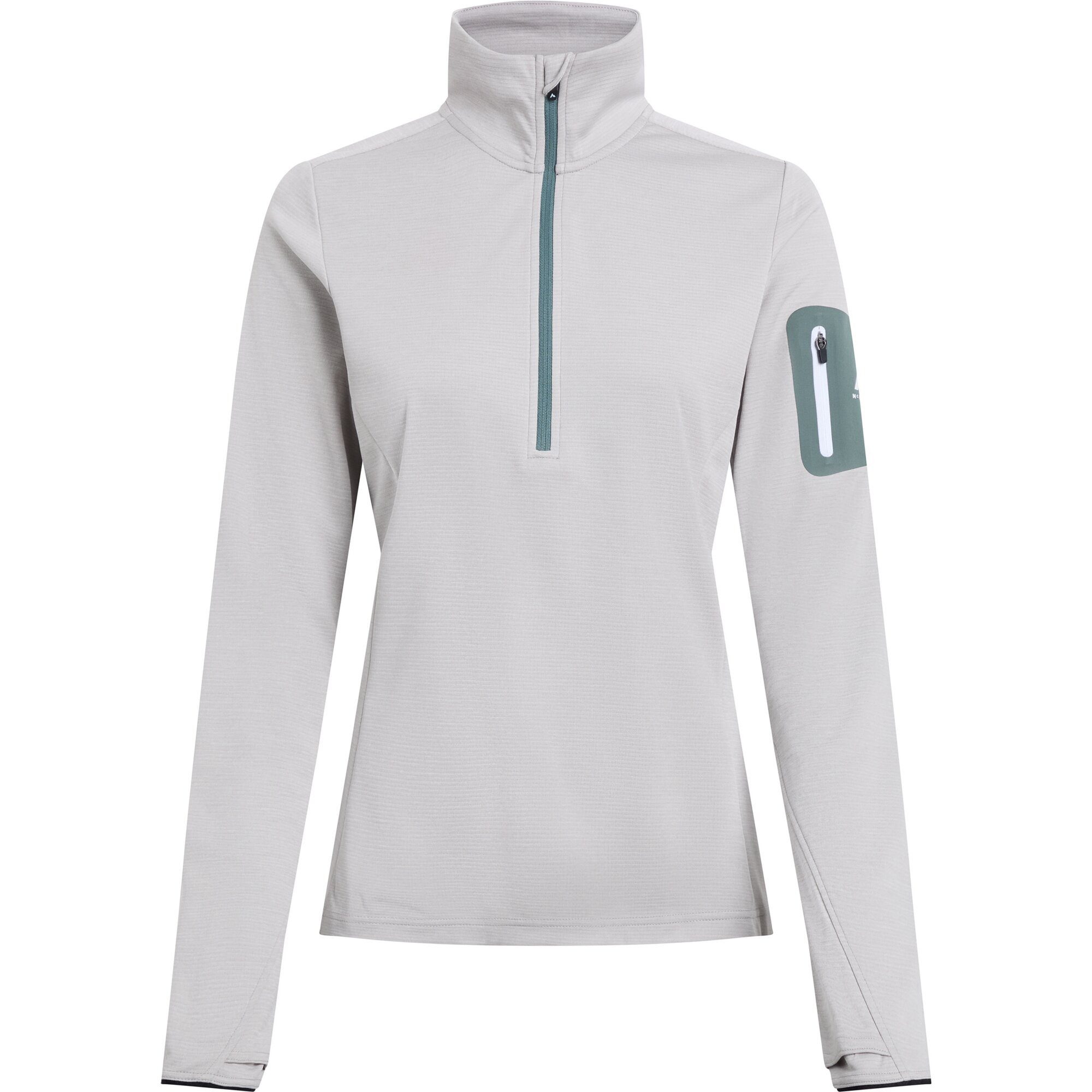 McKINLEY Rollkragenshirt Da.-Langarmshirt Tampo wms MELANGE/WHITE/GREEN günstig online kaufen