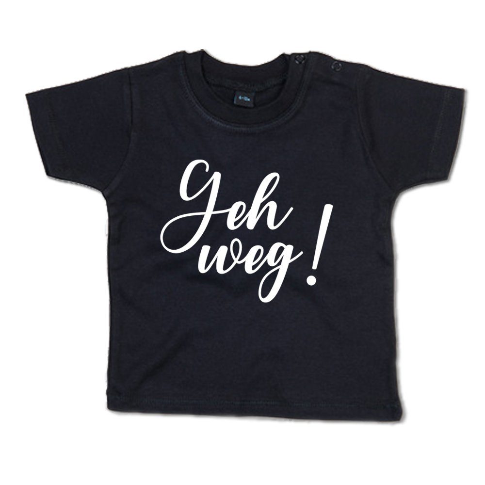 Ggraphics TShirt Geh weg! Baby TShirt mit Spruch für coole Babys
