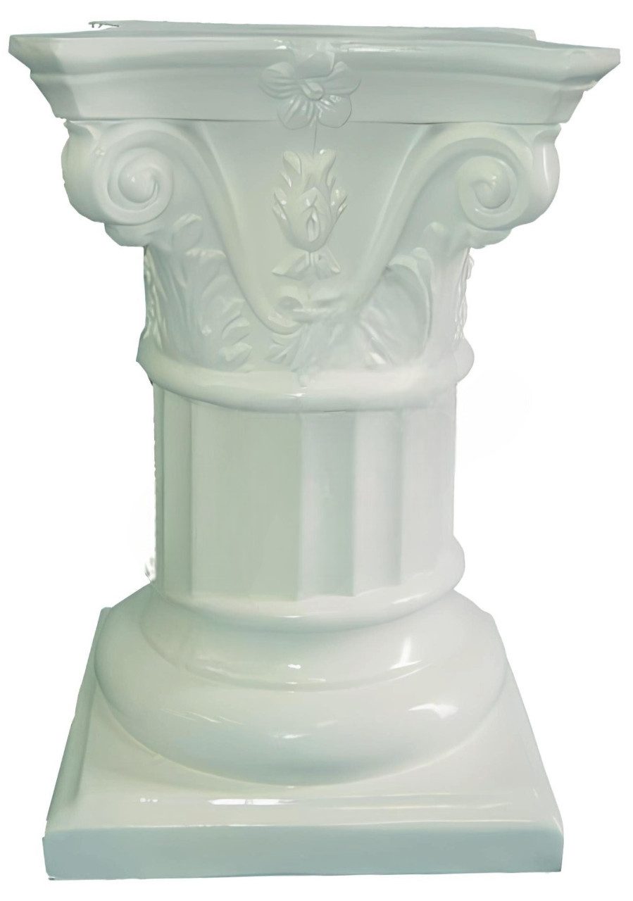 JVmoebel Dekosäule Design Spalten Säule Skulptur Spalte Figuren Skulpturen Dekoration, Made in Europa