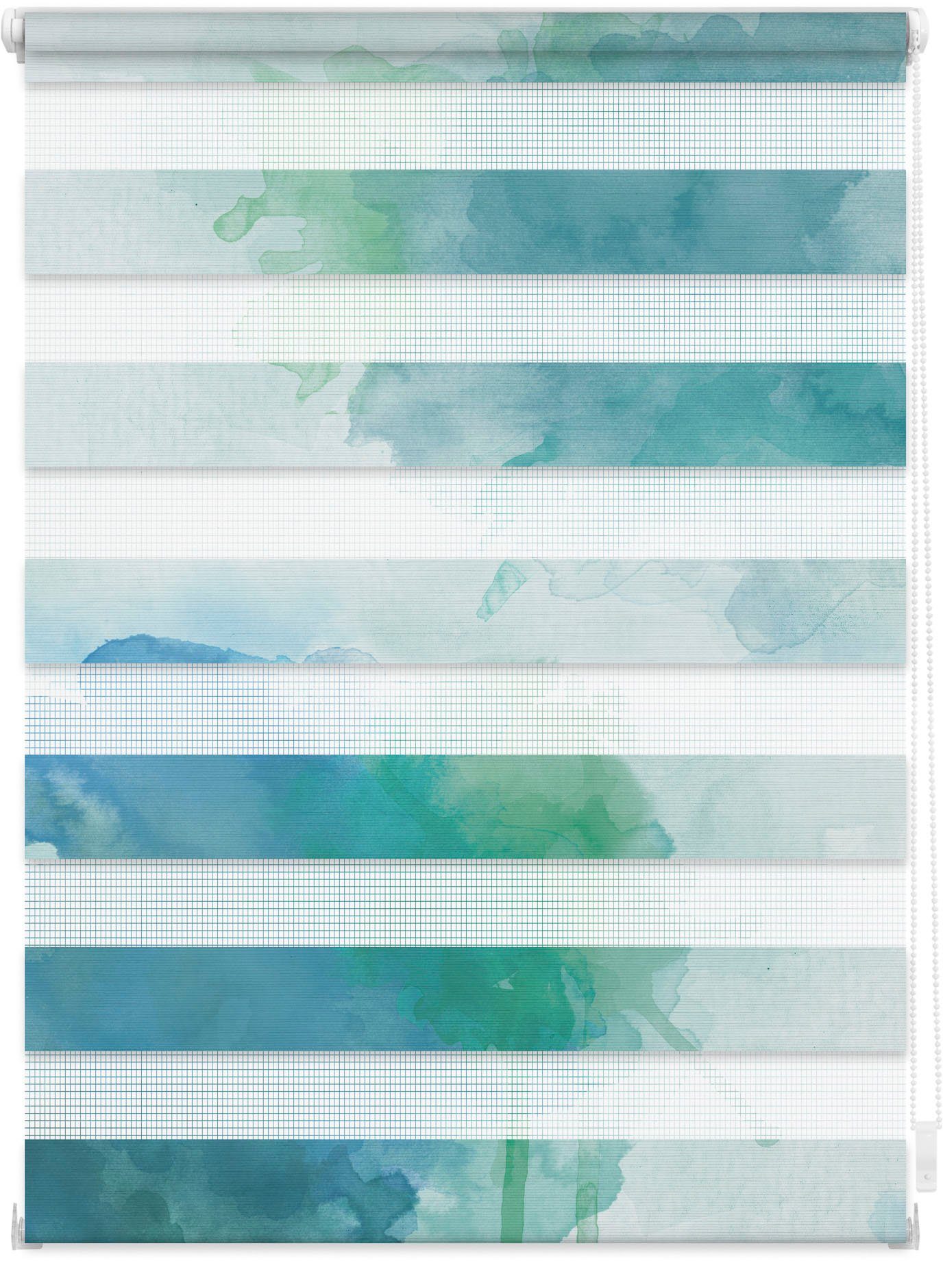 Doppelrollo Duo Rollo Motiv Aquarell