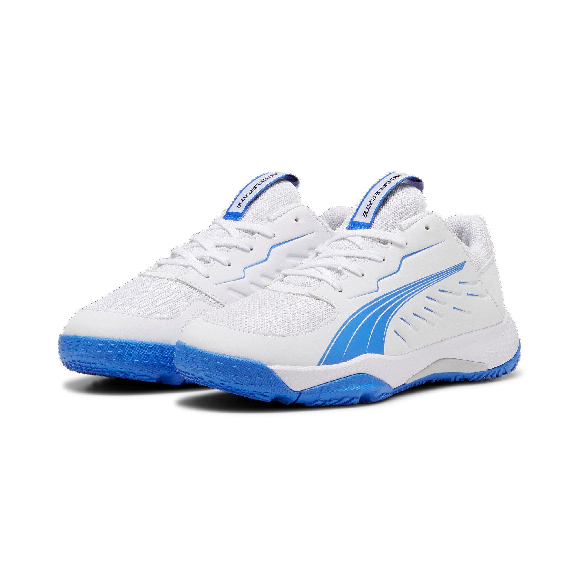 Accelerate Jr PUMA White-Bluemazing Handballschuh