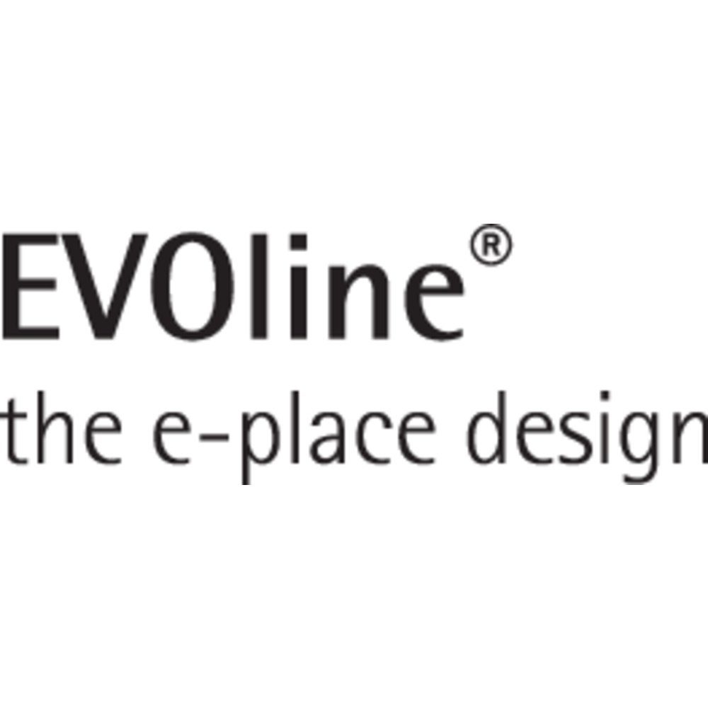 Evoline EVOline 93100314 Steckdosenturm 2fach Schwarz, Silber Schutzkontakt 1 Steckdosenleiste (Kabellänge 3.00 m)