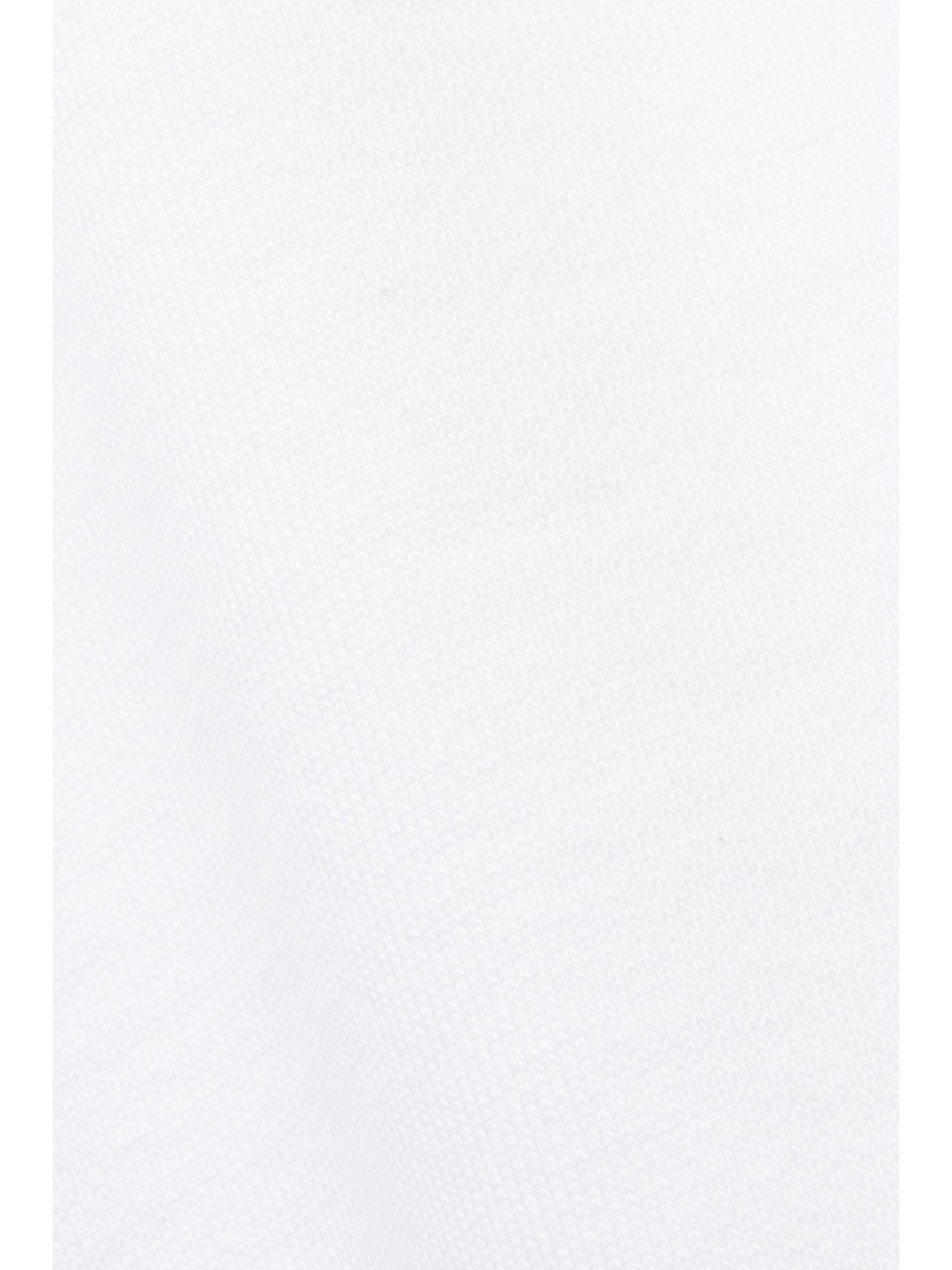Esprit Sweatshirt Sweatshirt mit Print auf WHITE (1-tlg) Rückseite der
