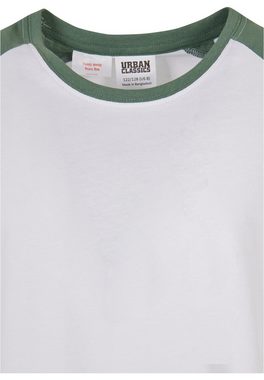 URBAN CLASSICS T-Shirt Urban Classics Damen Girls Contrast Raglan Tee 2-Pack (1-tlg)