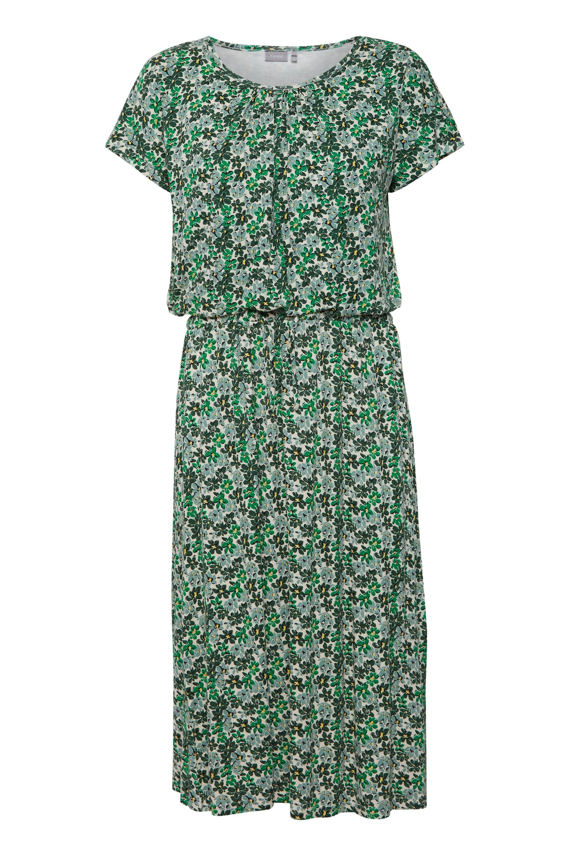 FRFEDOT Green mix Fransa 20610508 Blusenkleid fransa Malachite - Dress 5