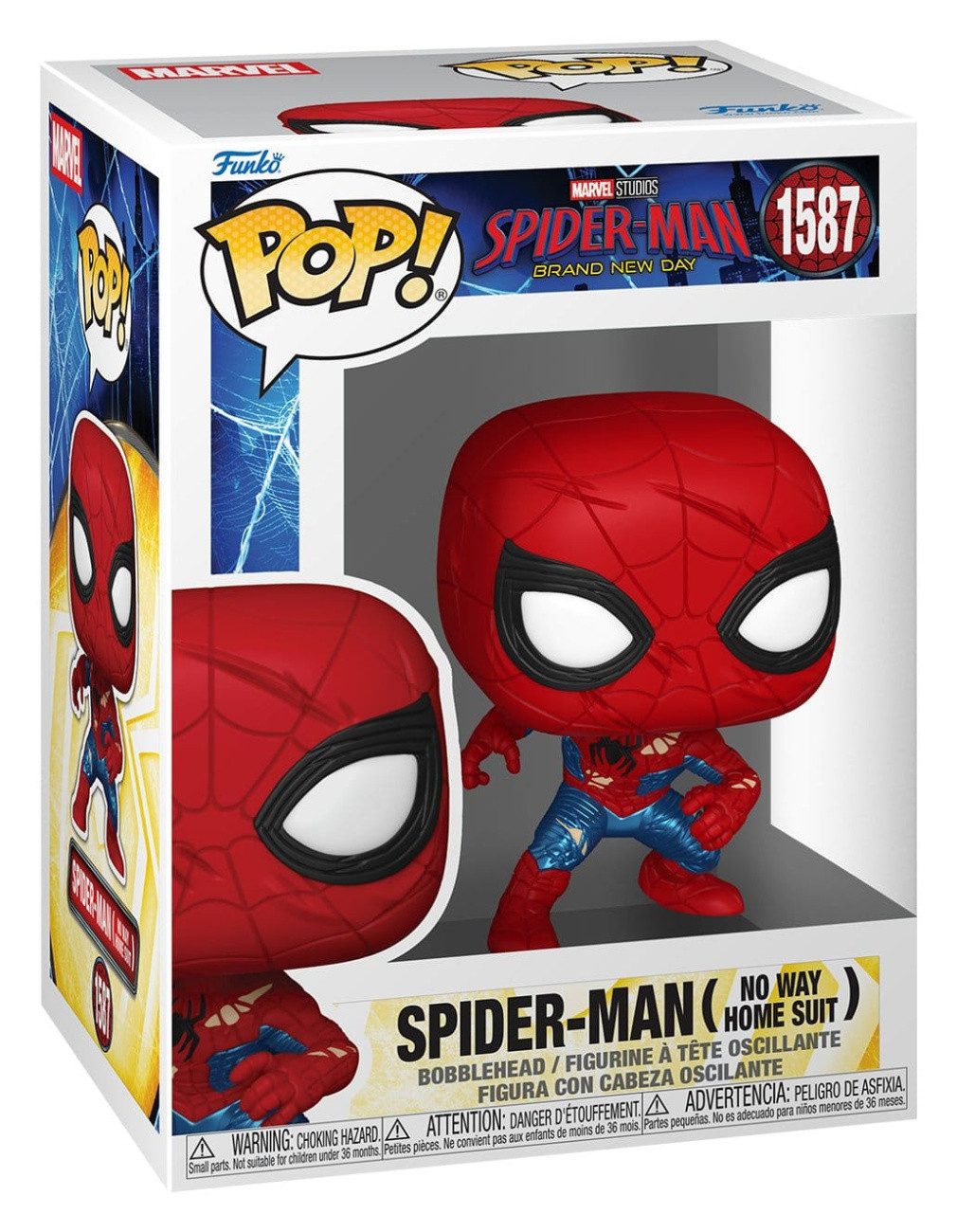 Funko Merchandise-Figur Spider-Man: Brand New Day POP! Vinyl Figur Spider-Man (No Way Home Sui