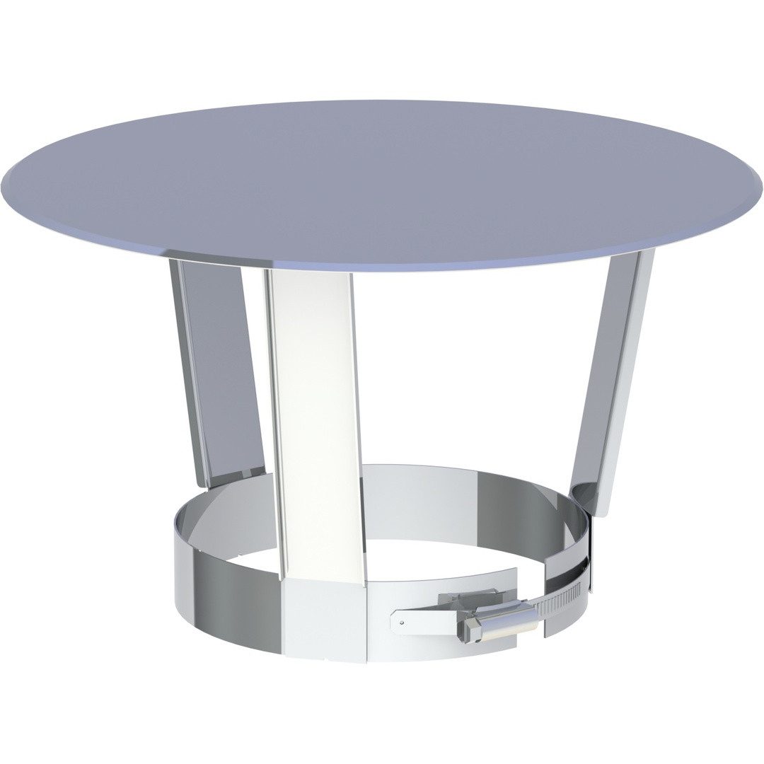Jeremias Schornstein DW-ECO 2.0 Ø 115 mm - Regenhaube zum Klemmen, Ø 115 mm