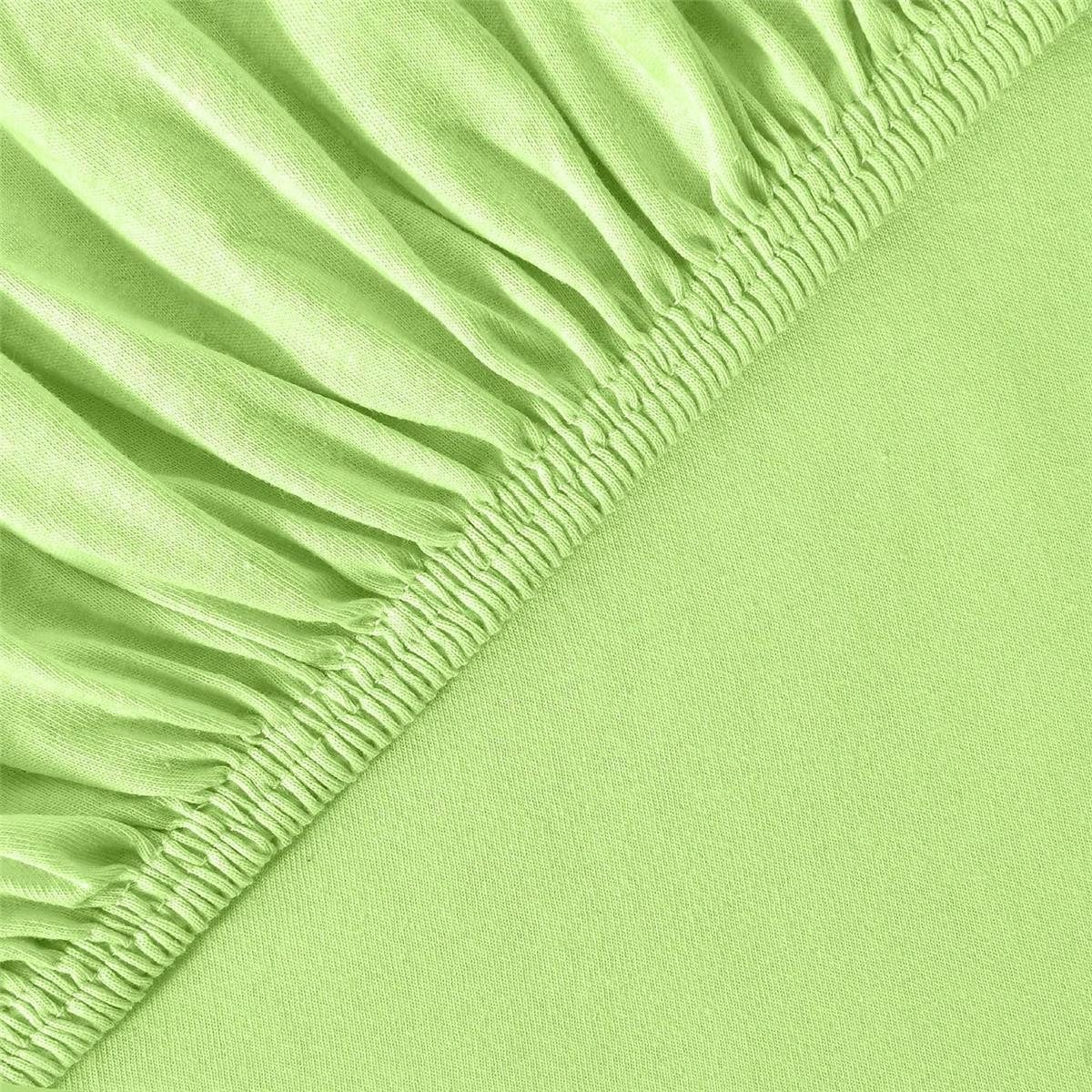 leevitex® Spannbettlaken Premium Spannbettlaken, 97% Mako-Jersey-Baumwolle günstig online kaufen