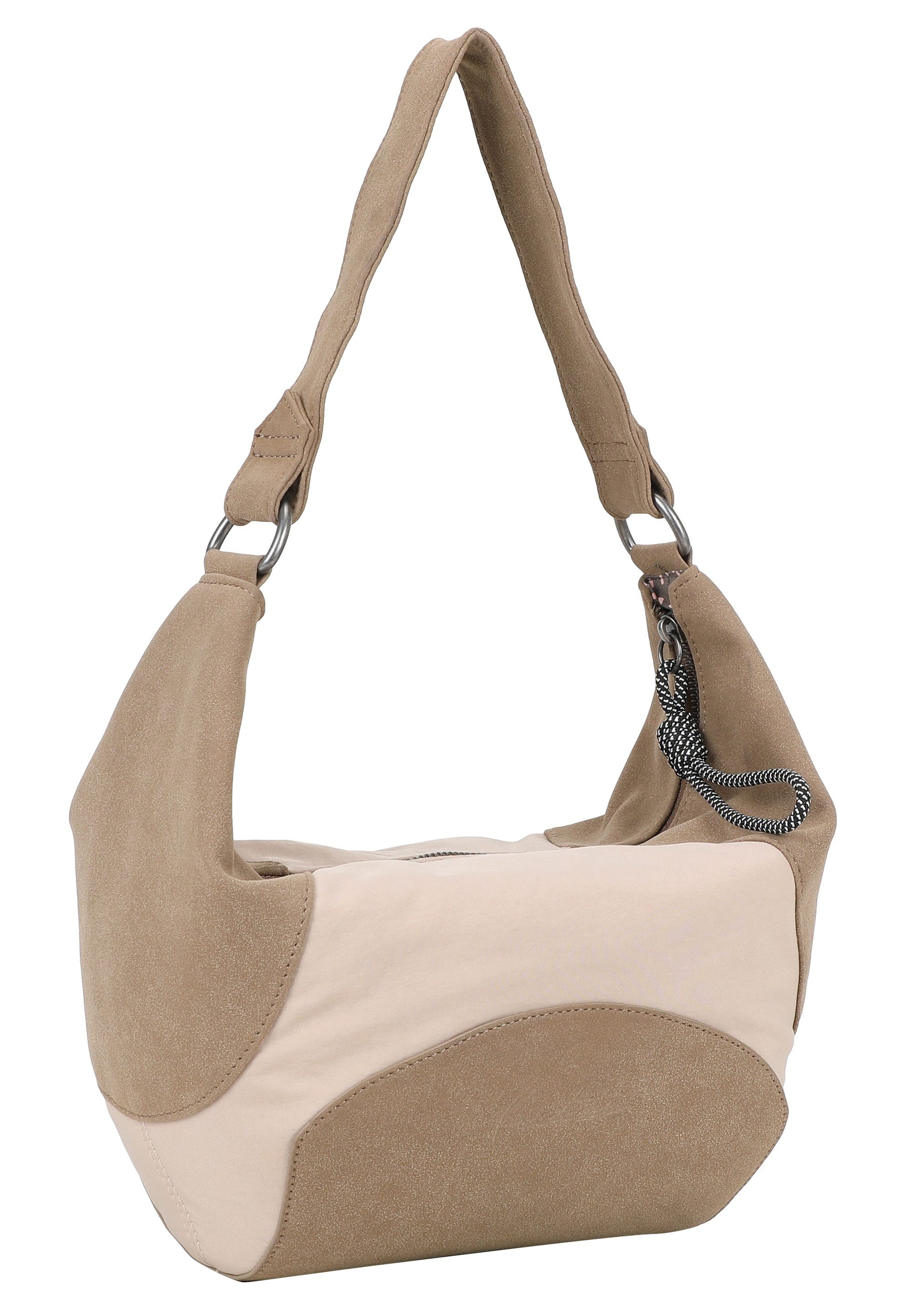 Fritzi aus Preußen Henkeltasche Sky Mix Anthra Black, mit tollem, weichem Handfeel