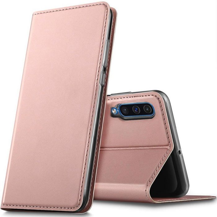 CoolGadget Handyhülle Magnet Case Handy Tasche für Samsung Galaxy A90 5G 6 7 Zoll Hülle Klapphülle Ultra Slim Flip Cover für Samsung A90 5G Schutzhülle