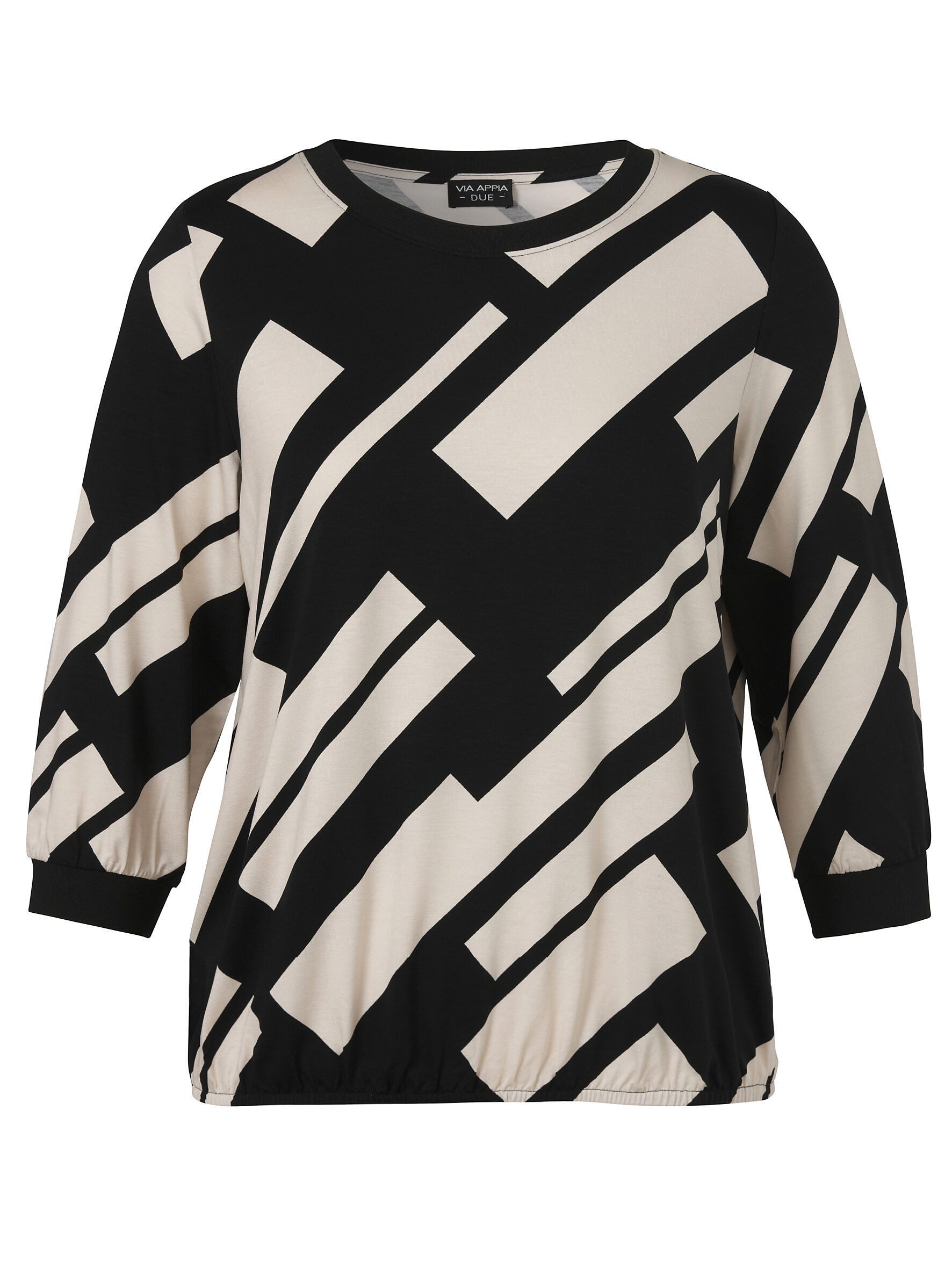 VIA APPIA DUE Print-Shirt (1-tlg) Große Größen