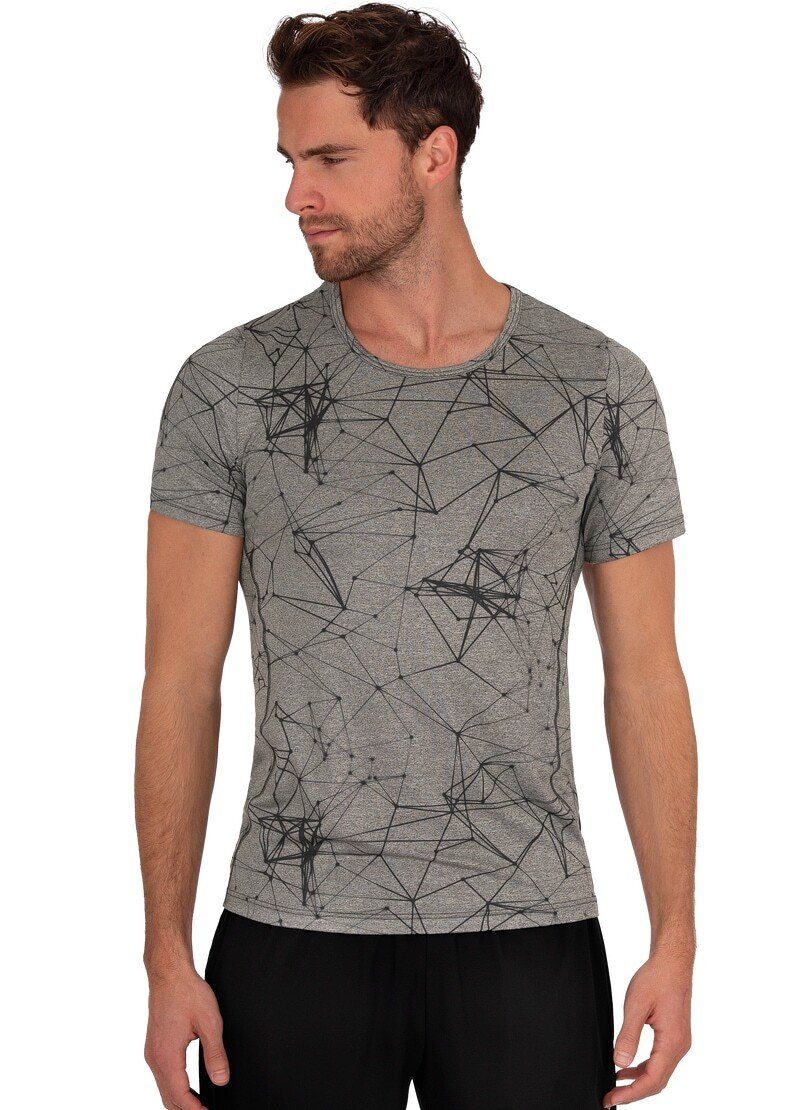 Sportshirt aus Trigema T-Shirt TRIGEMA Material elastischem