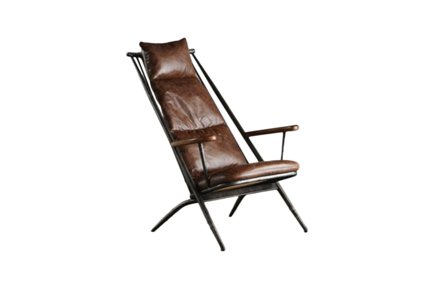 KAWOLA Relaxsessel CIANO, Clubsessel Vintage-Leder braun