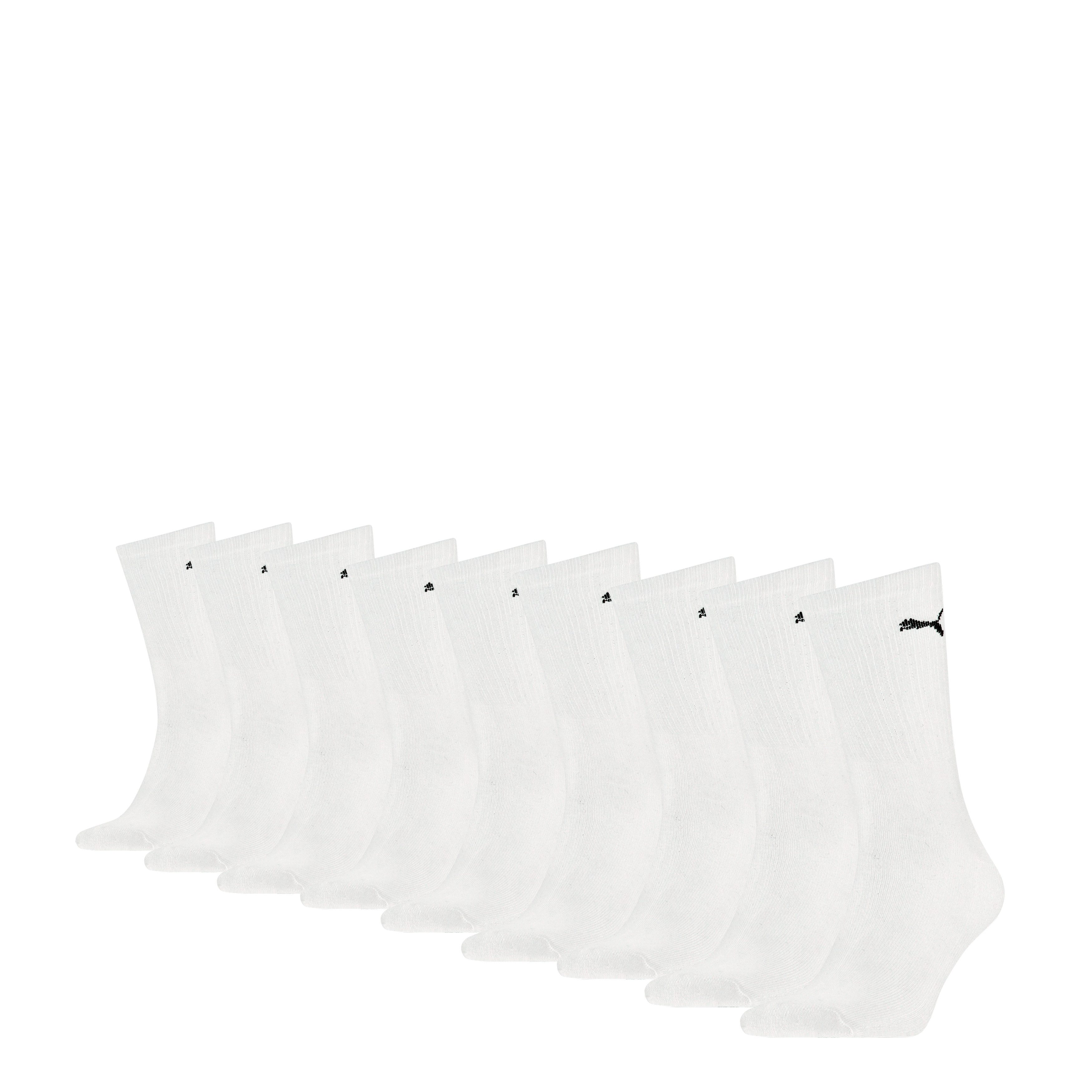 PUMA Socken PUMA CREW SOCK 9P ECOM (9-Paar, 9 Paar) Tennissocken, atmungsaktiv, feuchtigkeitsregulierend