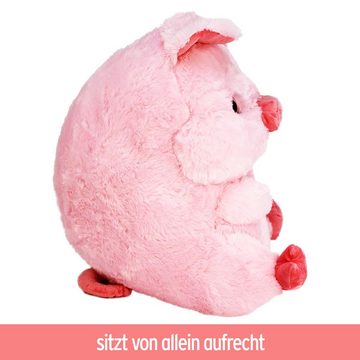 BEMIRO Tierkuscheltier Plüsch Schweinchen "Aleta" - ca. 45 cm