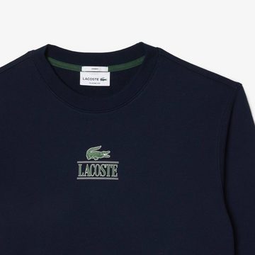 Lacoste Sweatshirt Sweatshirt SIGNATURE Classic Fit (1-tlg)