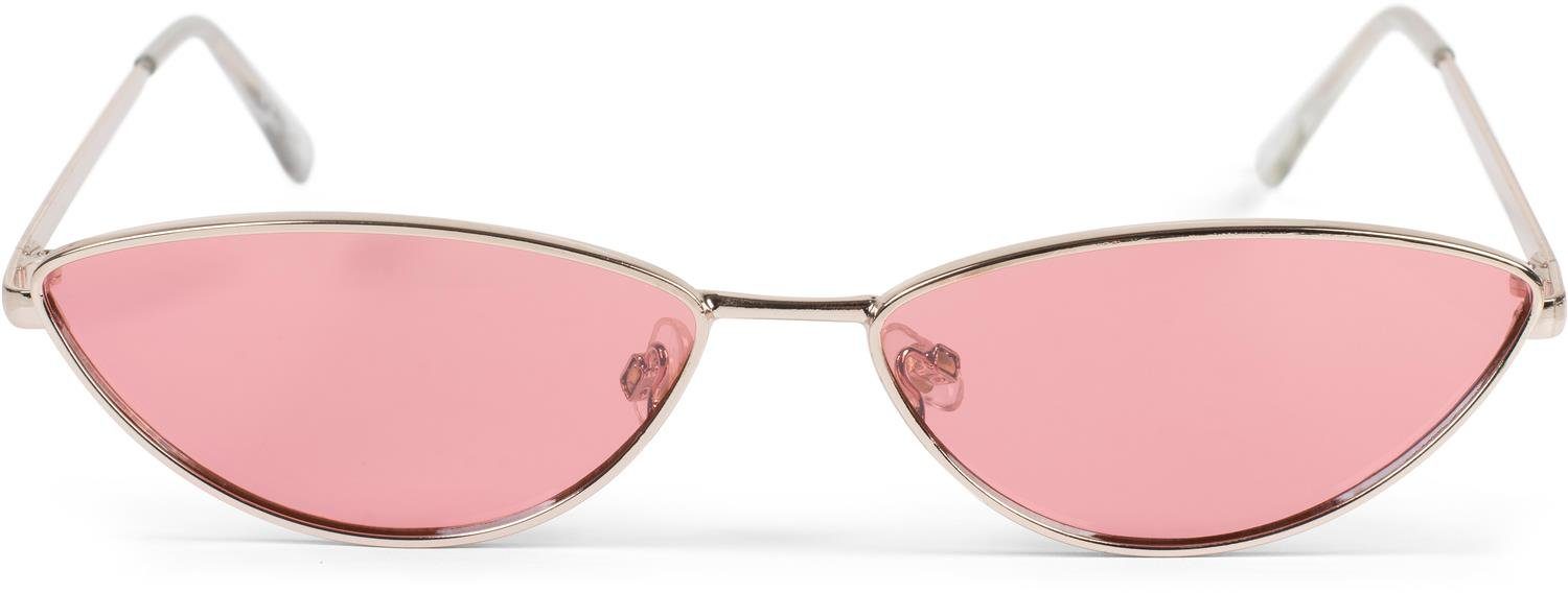 styleBREAKER Sonnenbrille (1-St) Getönt Gestell / Glas getönt Gold Pink